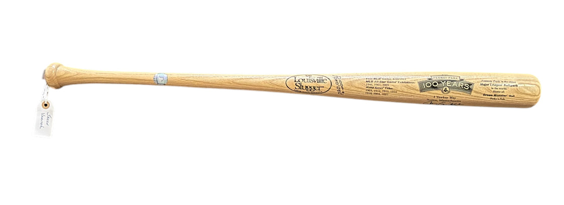 Boston Red Sox Jason Varitek Autographed Fenway 100 yr Bat