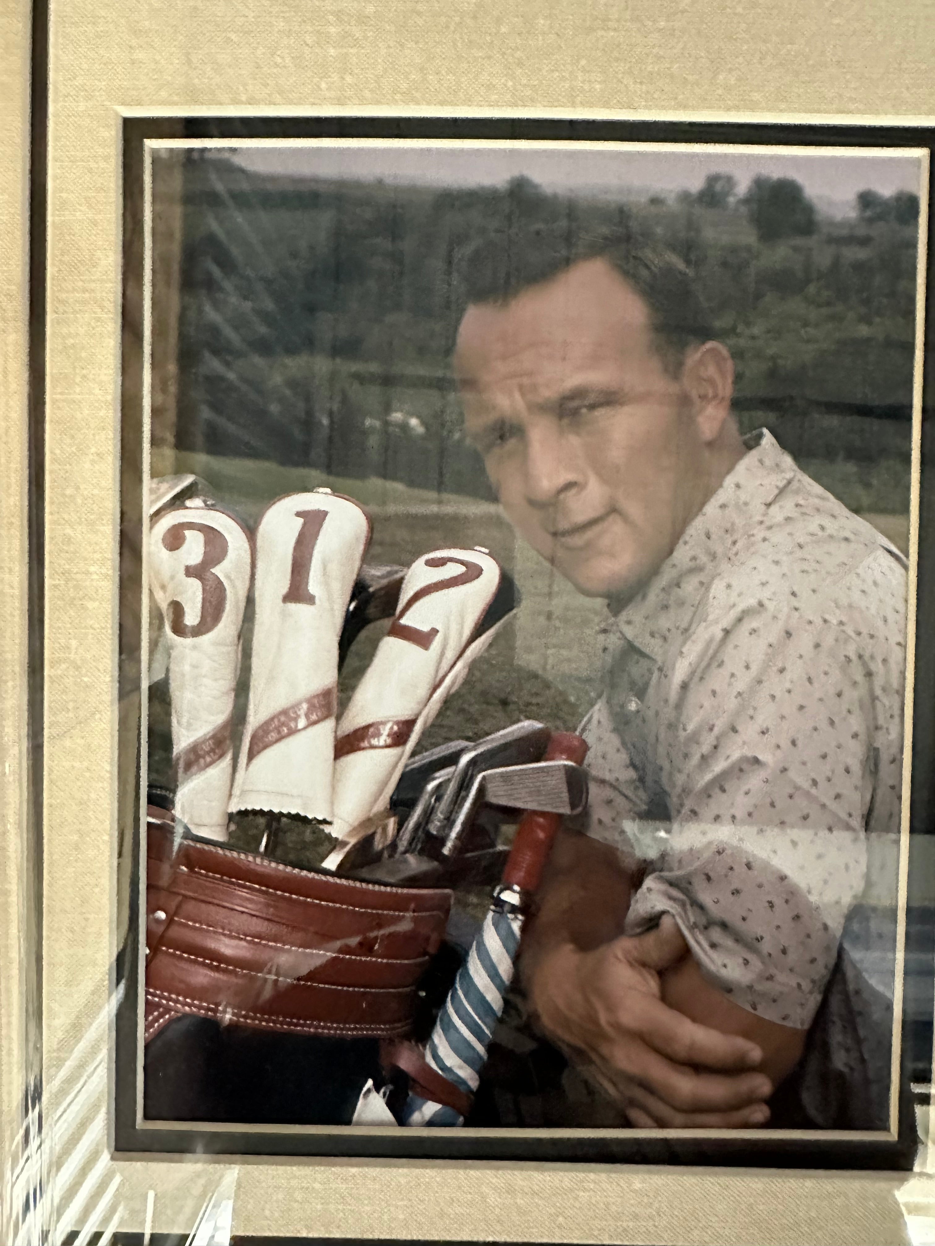 Arnold Palmer  - "The King of Golf" Autographed