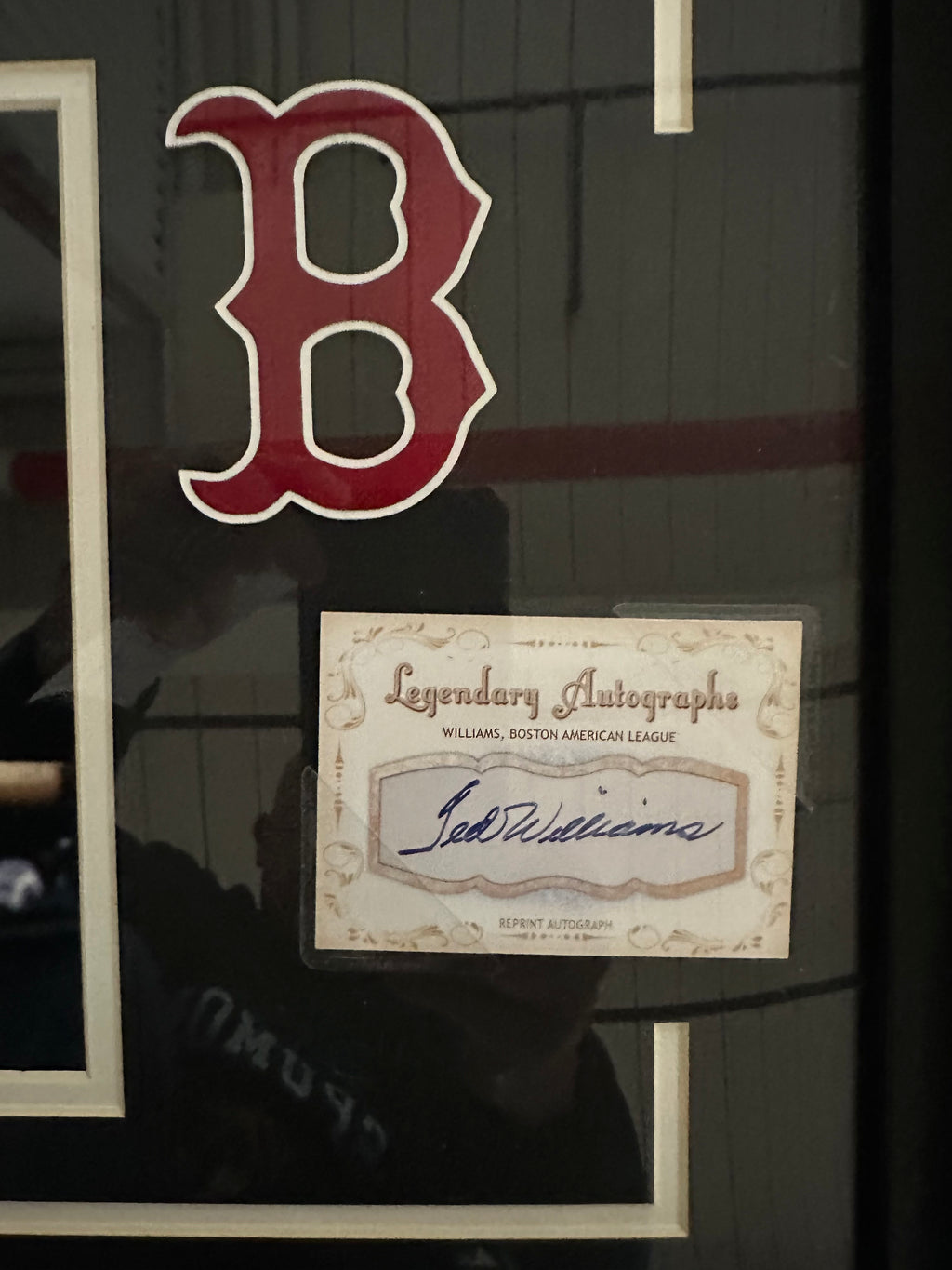 Boston Red Sox - Ted Williams with Replica Legendary Autograph