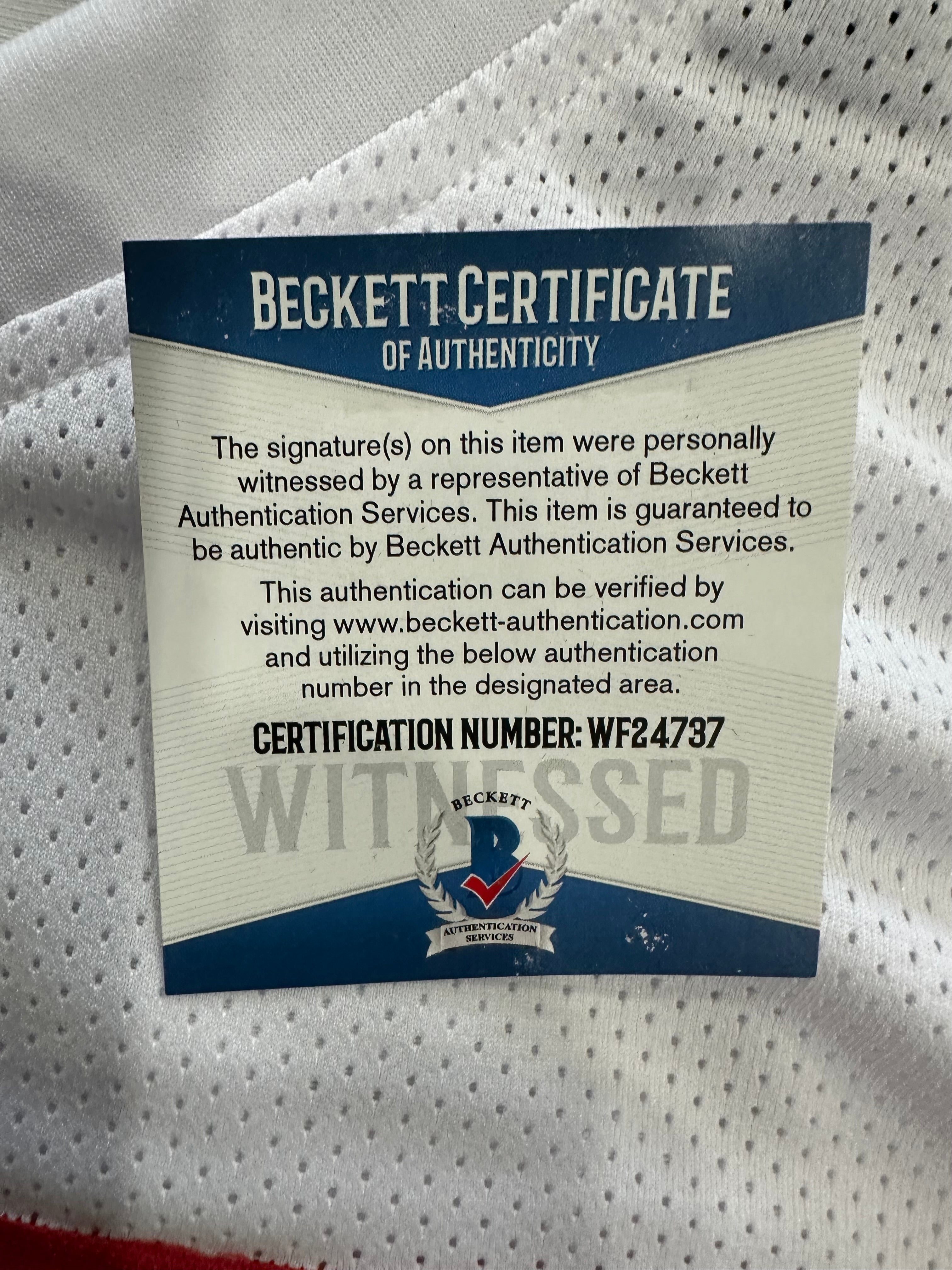 New England Patriots - Damien Harris Autographed Football Jersey