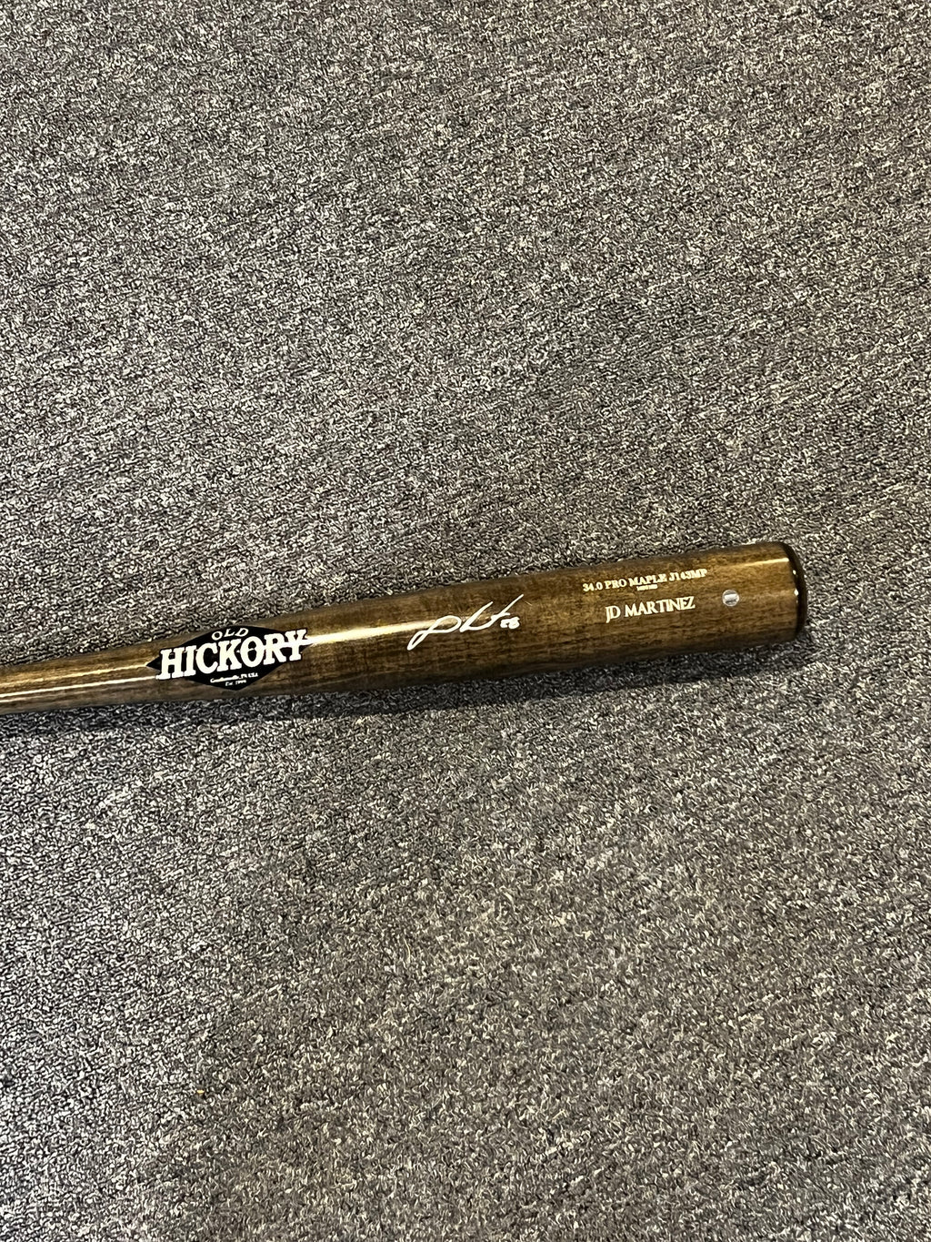 JD Martinez - Autographed Bat