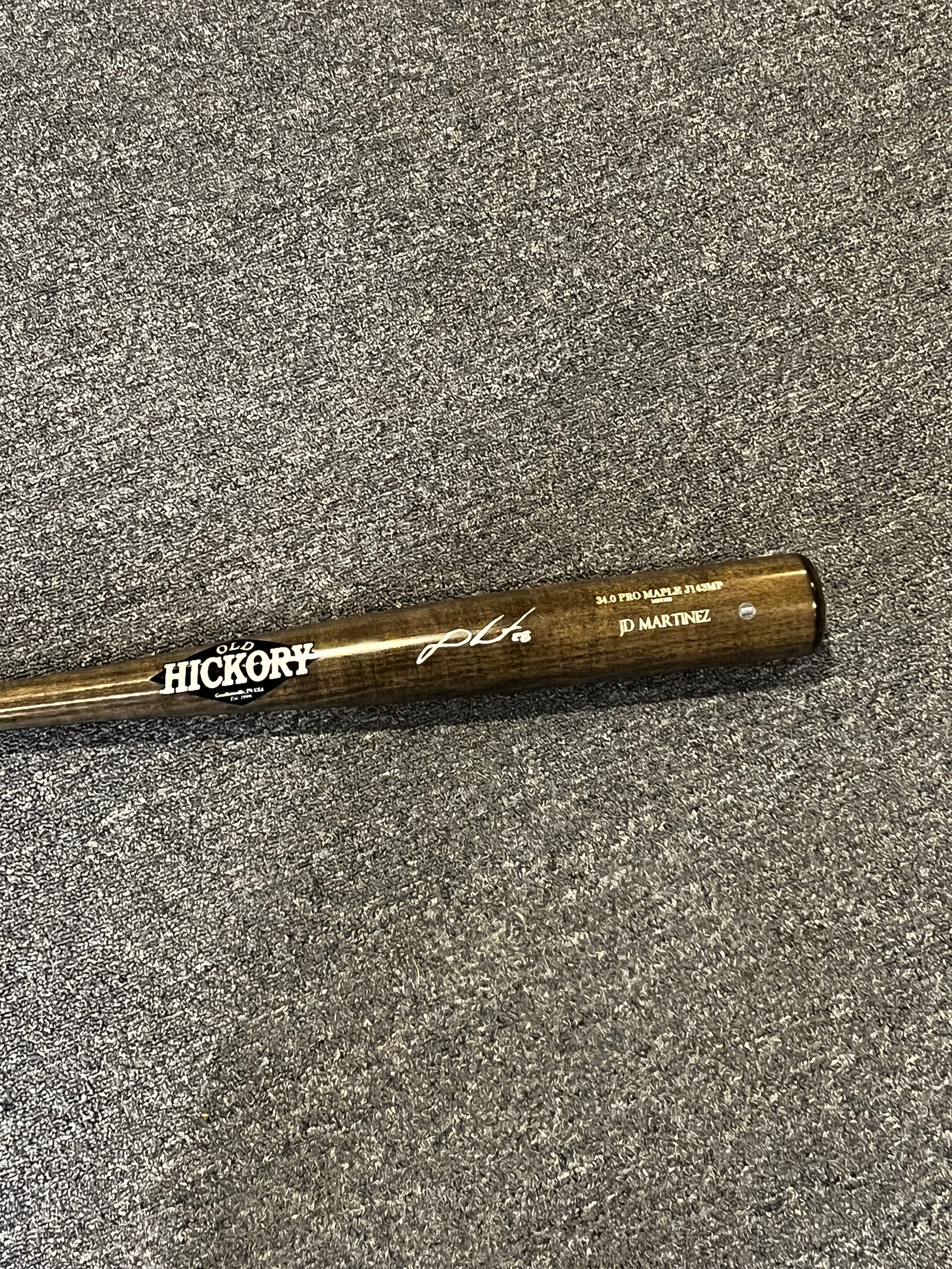 JD Martinez - Autographed Bat