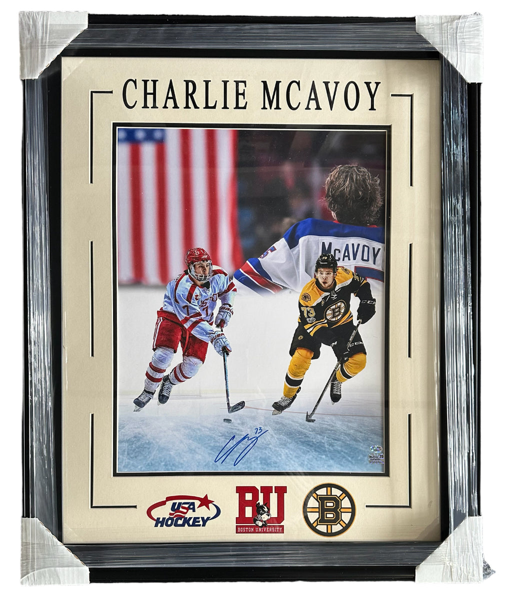 Boston Bruins Charlie McAvoy Autographed