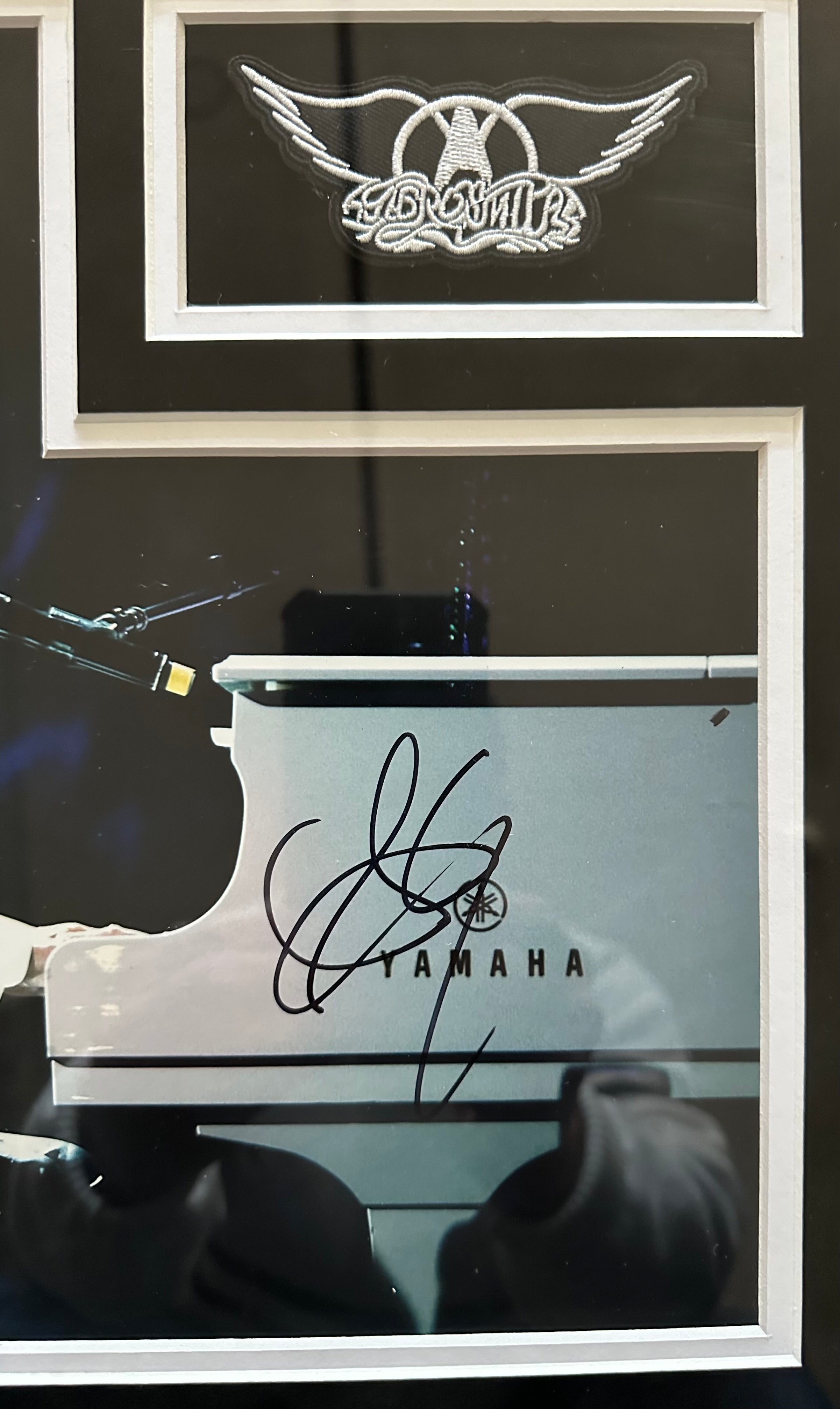 Aerosmith - Steven Tyler at Piano Autographed