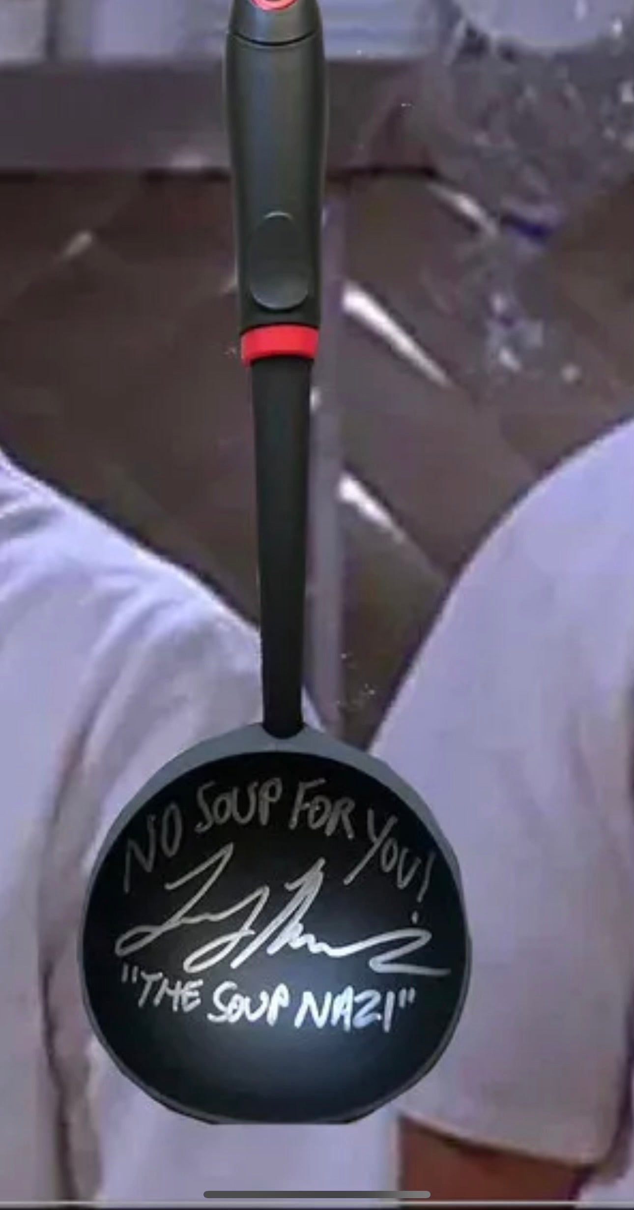 "The Soup Nazi" (Seinfeld) - Larry Thomas Autographed