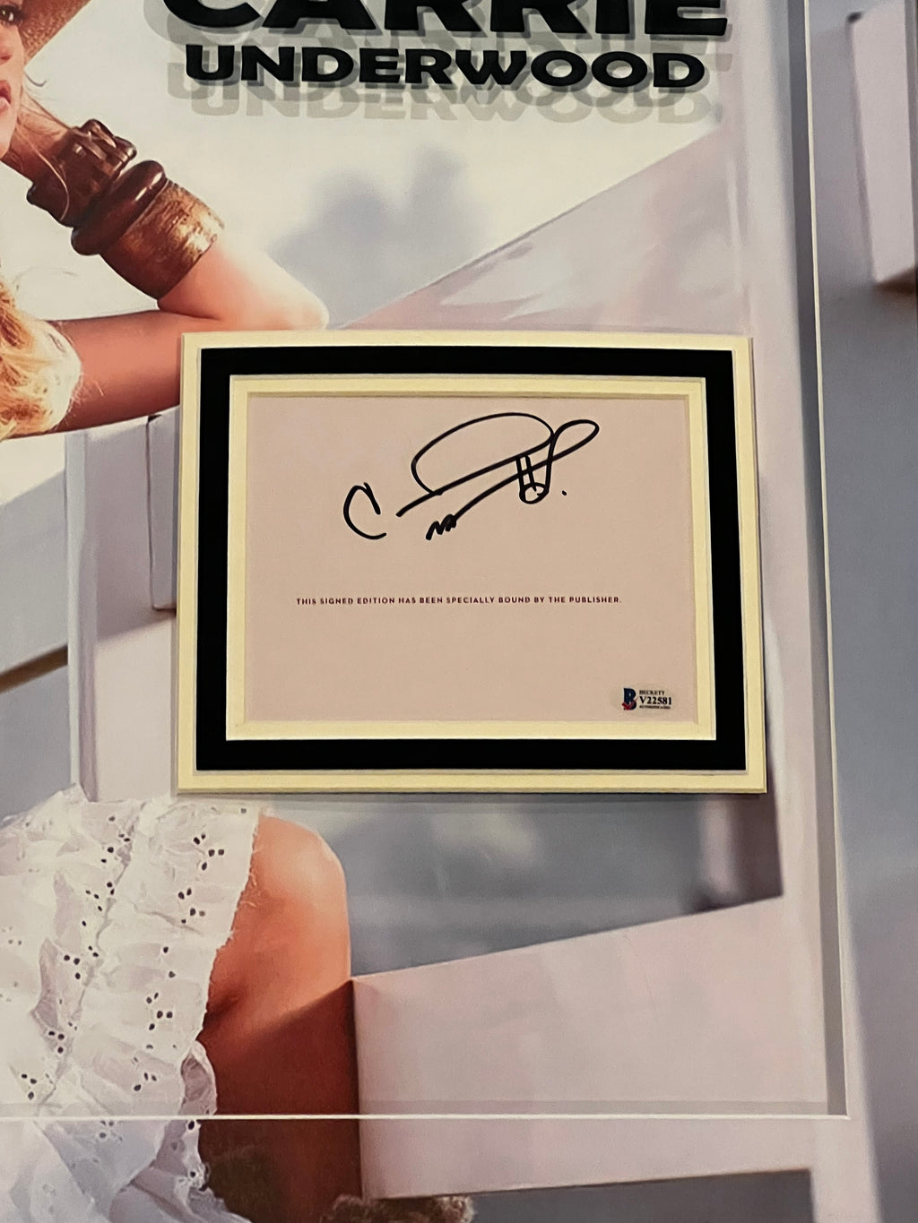 Carrie Underwood Autographed