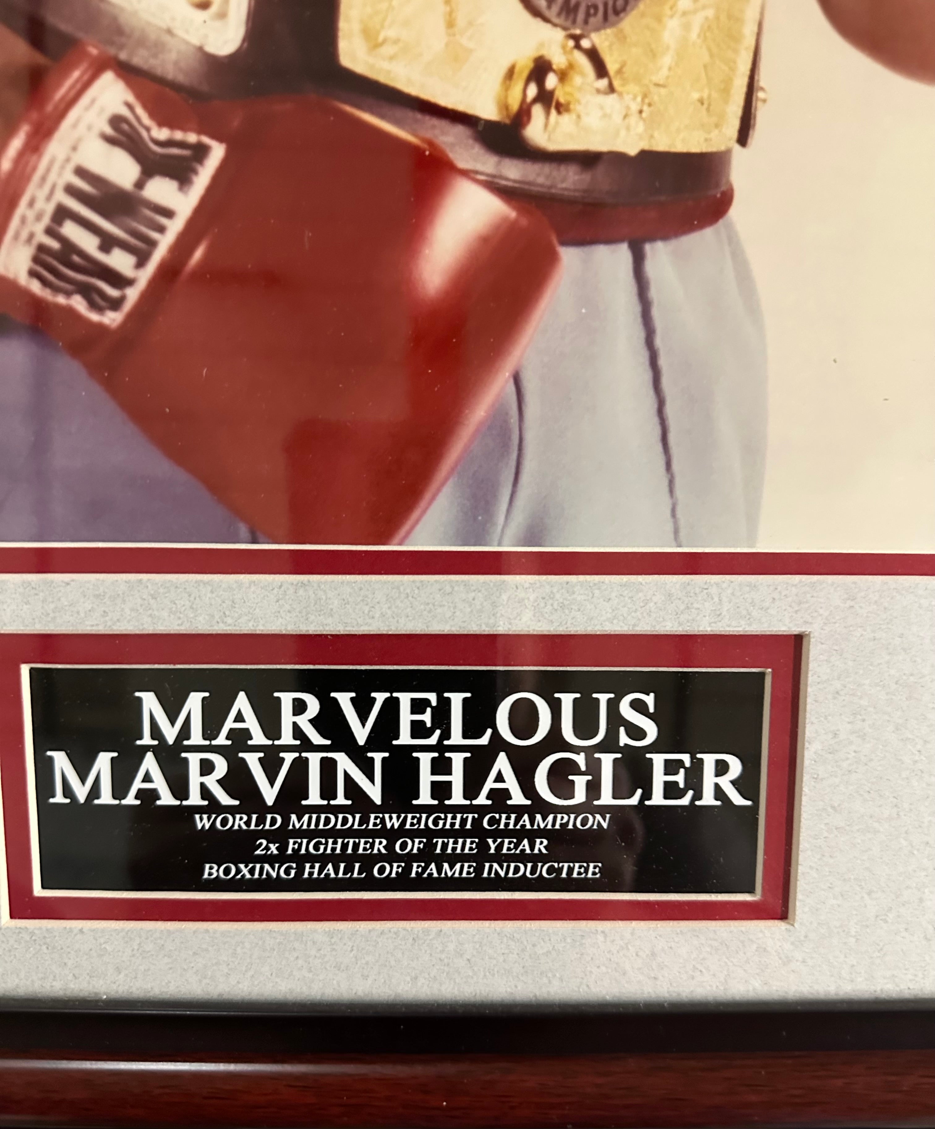 Marvelous Marvin Hagler - World Middleweight Champion, Boxing HOF