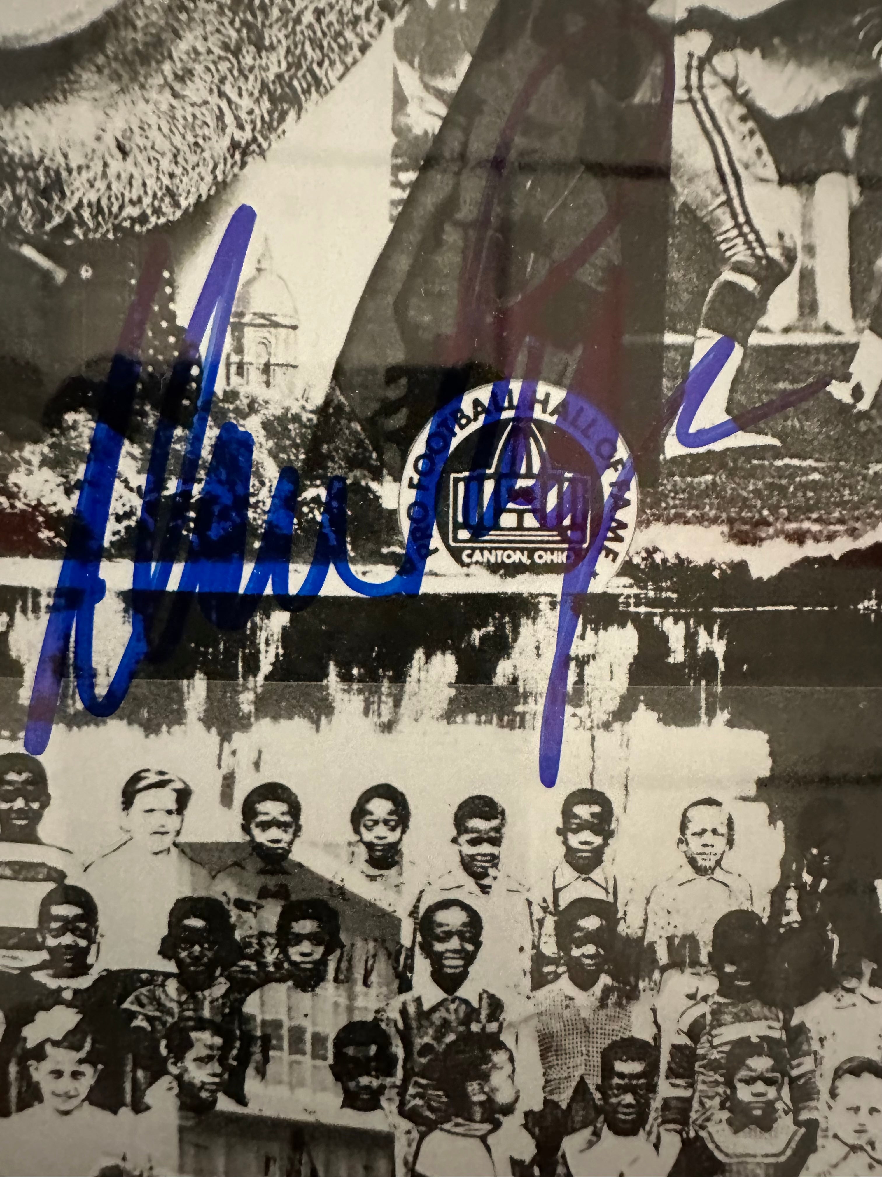 Notre Dame - Alan Page 1966 National Champions Autographed 8x10 Photo