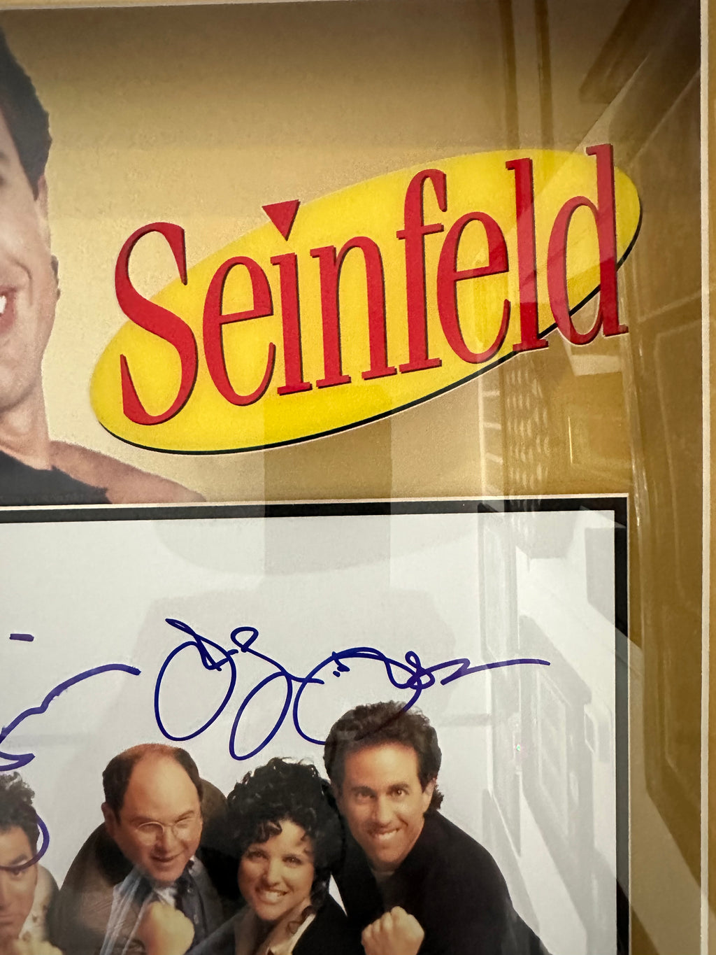 Seinfeld - Cast signed (3 and 1 on 8x10)
