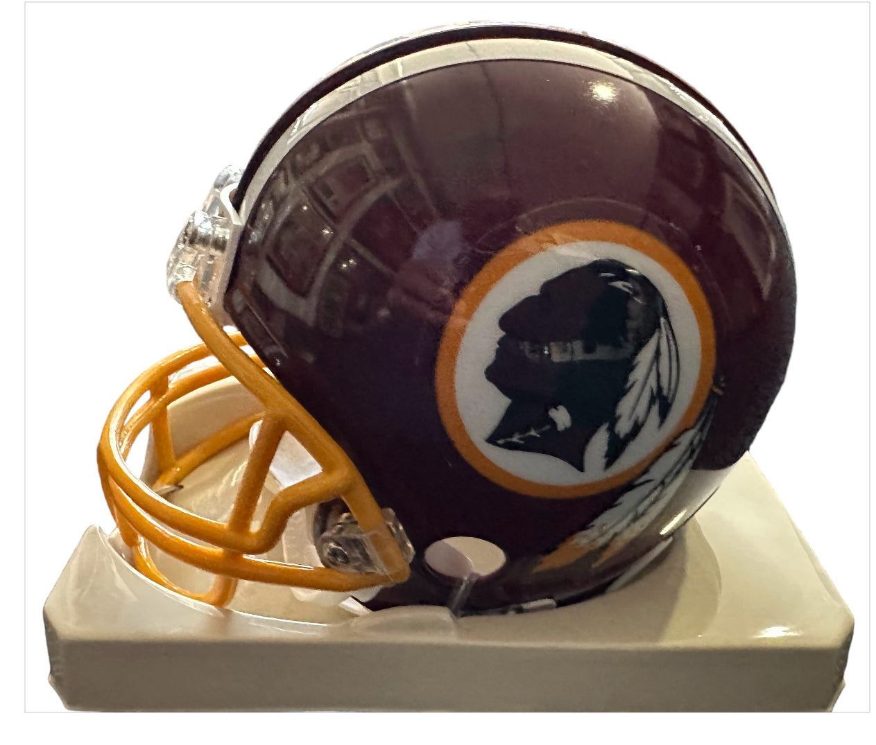 Washington (Commanders) - Randy Thomas Autographed Mini Helmet