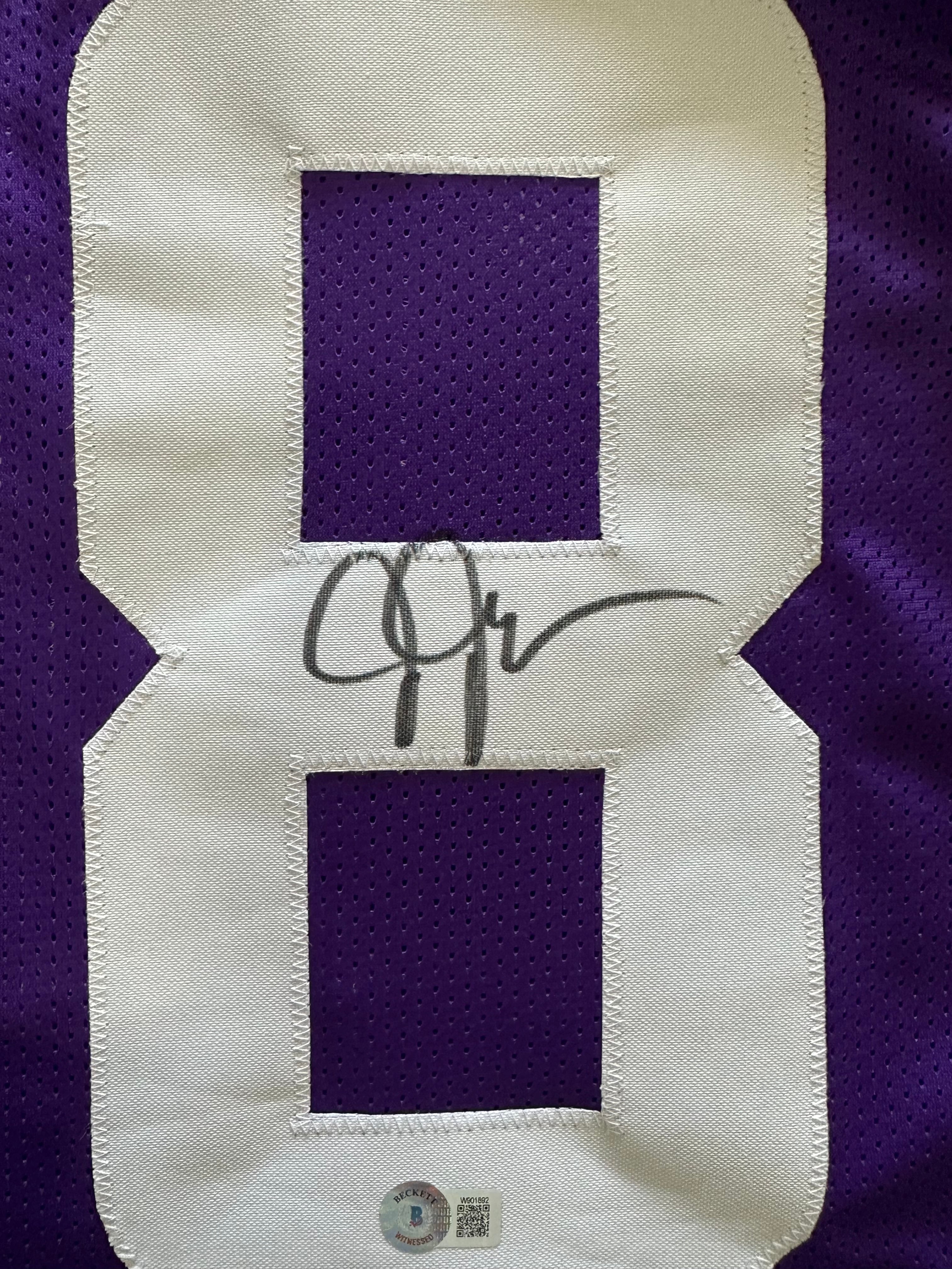 Minnesota Vikings - Justin Jefferson Autographed Football Jersey