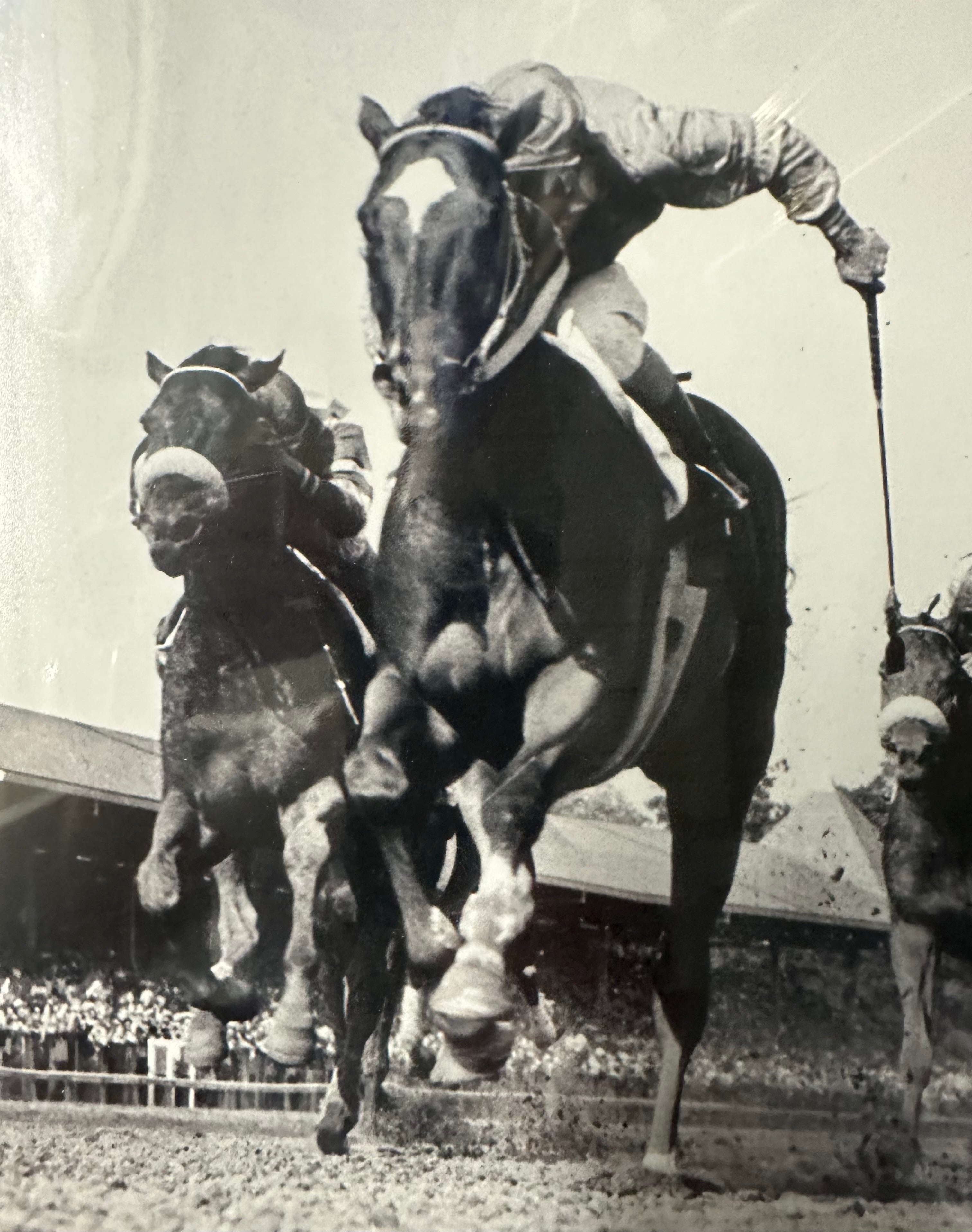 Ron Turcotte Autographed 11 x 14 with Horse "Onion"