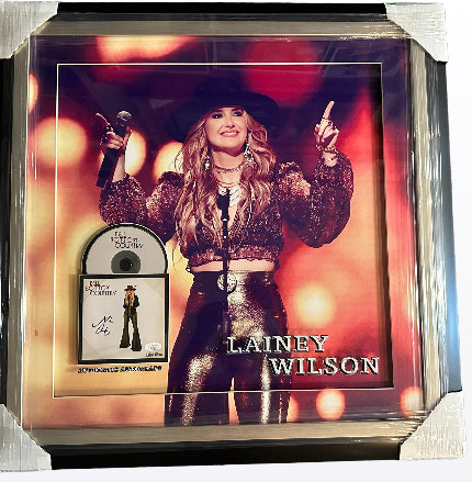 Lainey Wilson - "Bell Bottom Country" signed CD