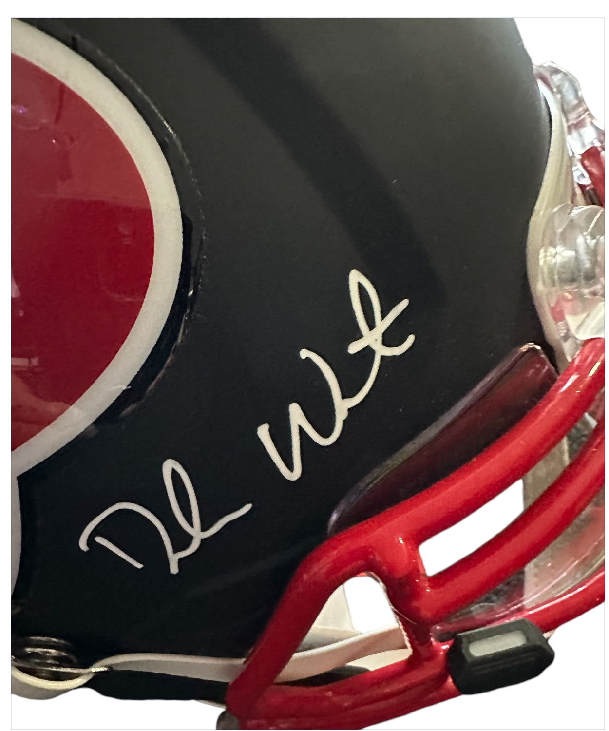 Houston Texans - Deshaun Watson Autographed Helmet