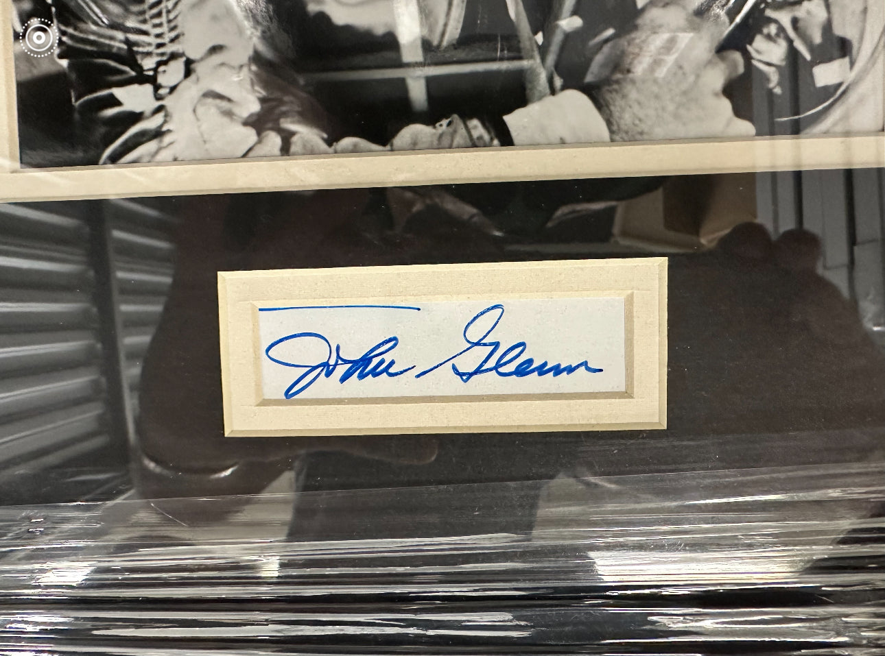 John Glenn Autographed Cut