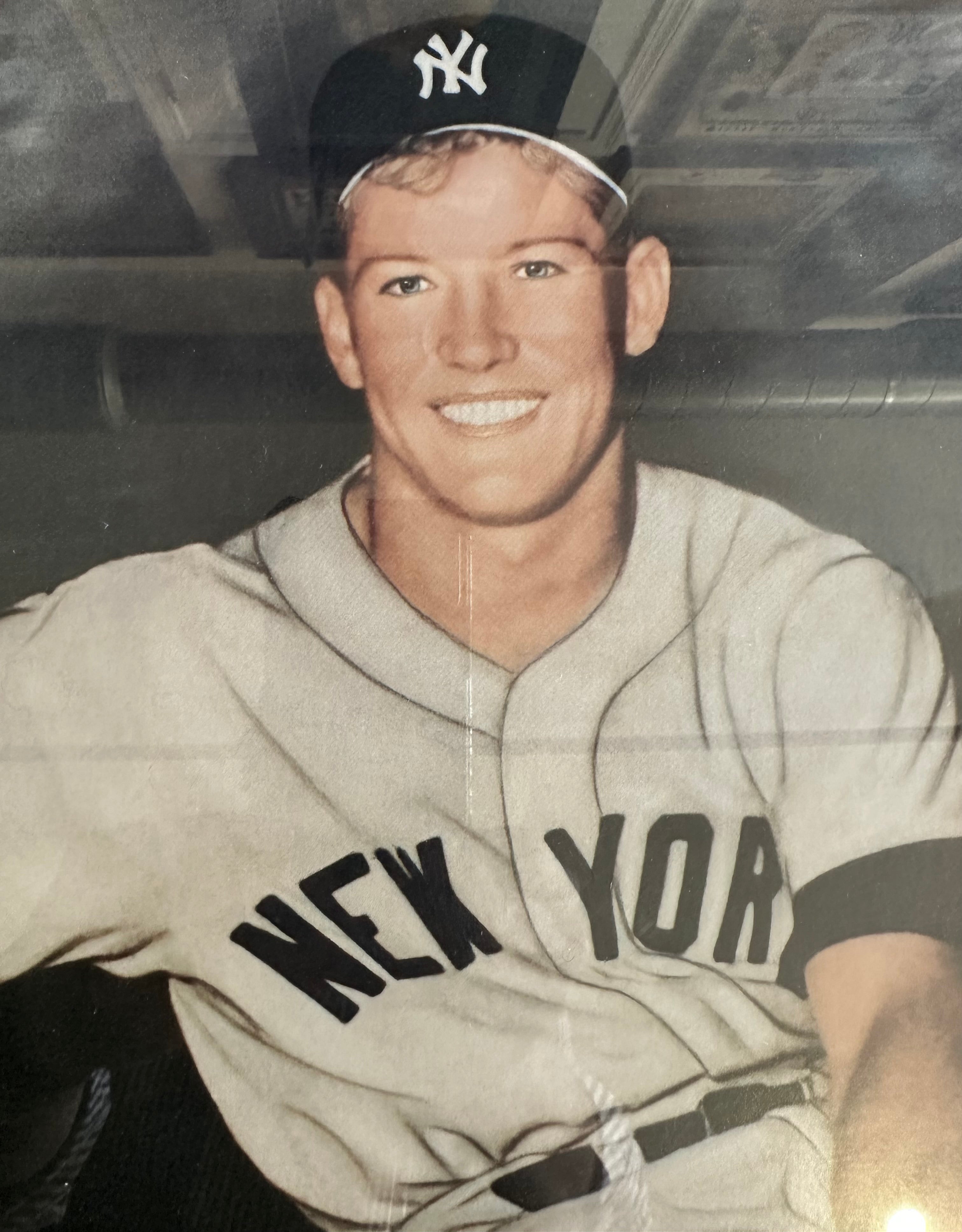 Mickey Mantle Autographed - "Mighty Mick" of '56