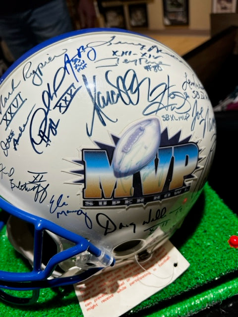 Super Bowl MVP Signed Helmet 7 of 50
