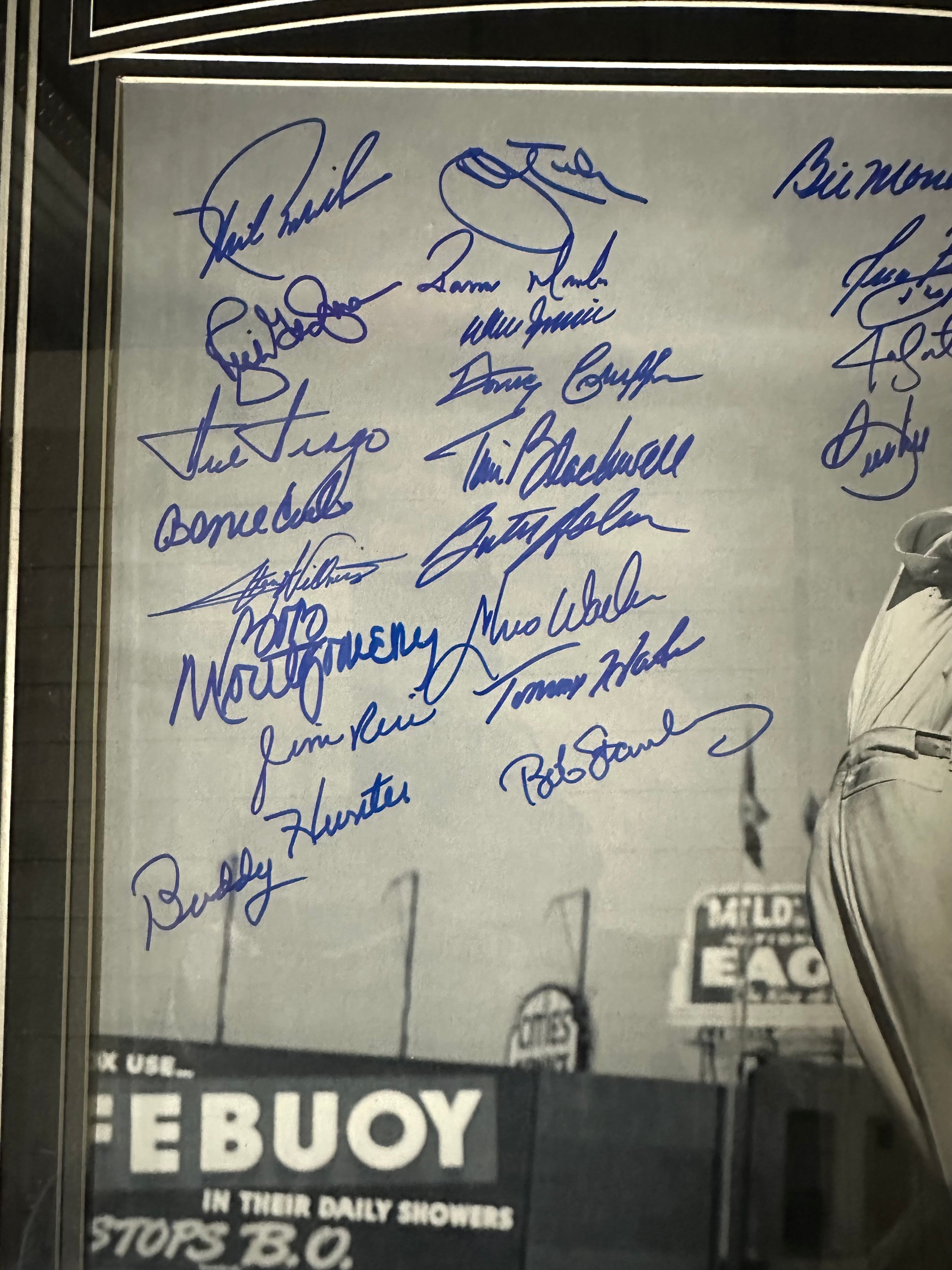 Boston Red Sox - Ted Williams Tribute with 40 autographs