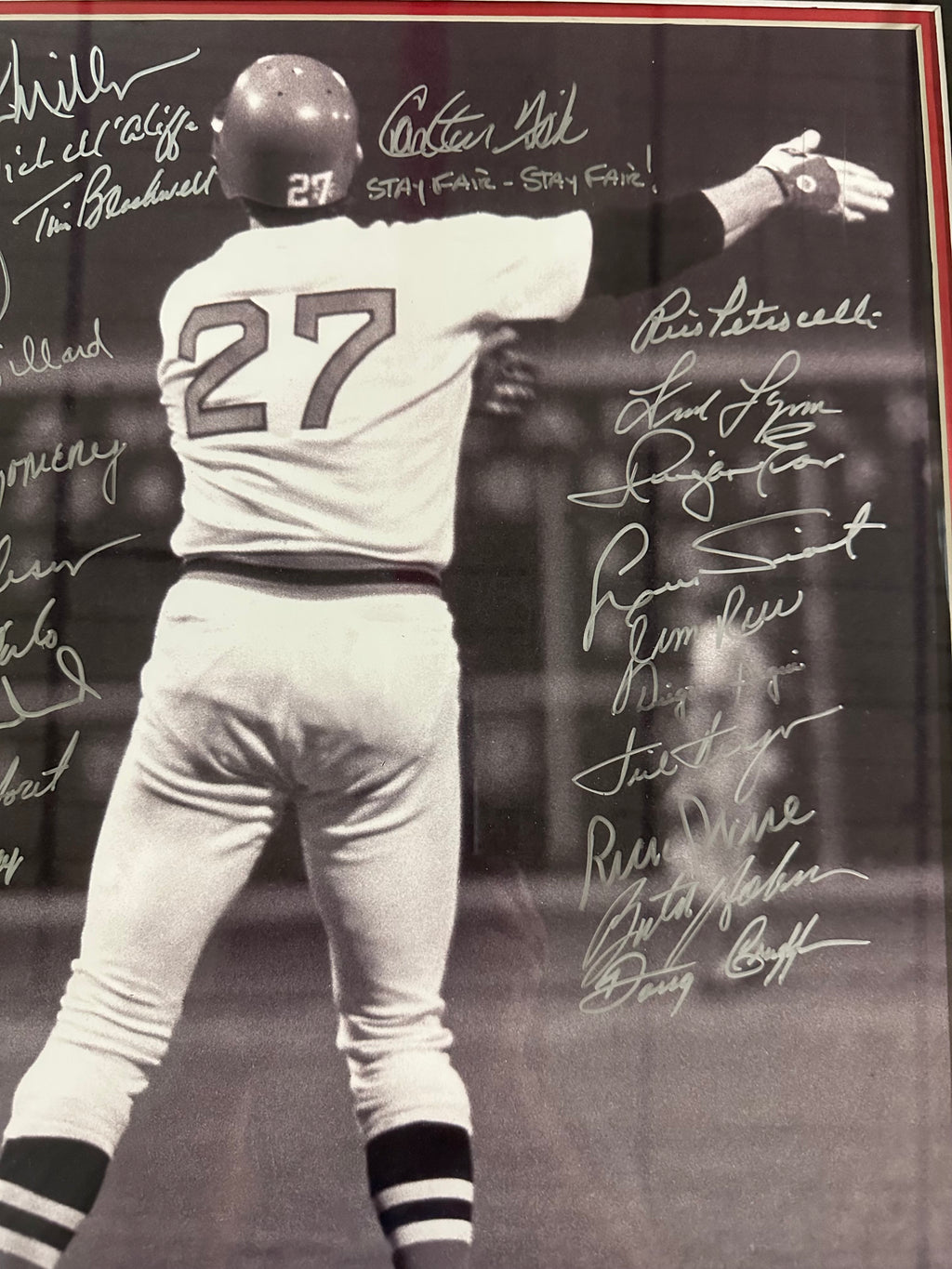 Boston Red Sox - Carlton Fisk 1975 World Series Game 6 "Stay Fair" Homer