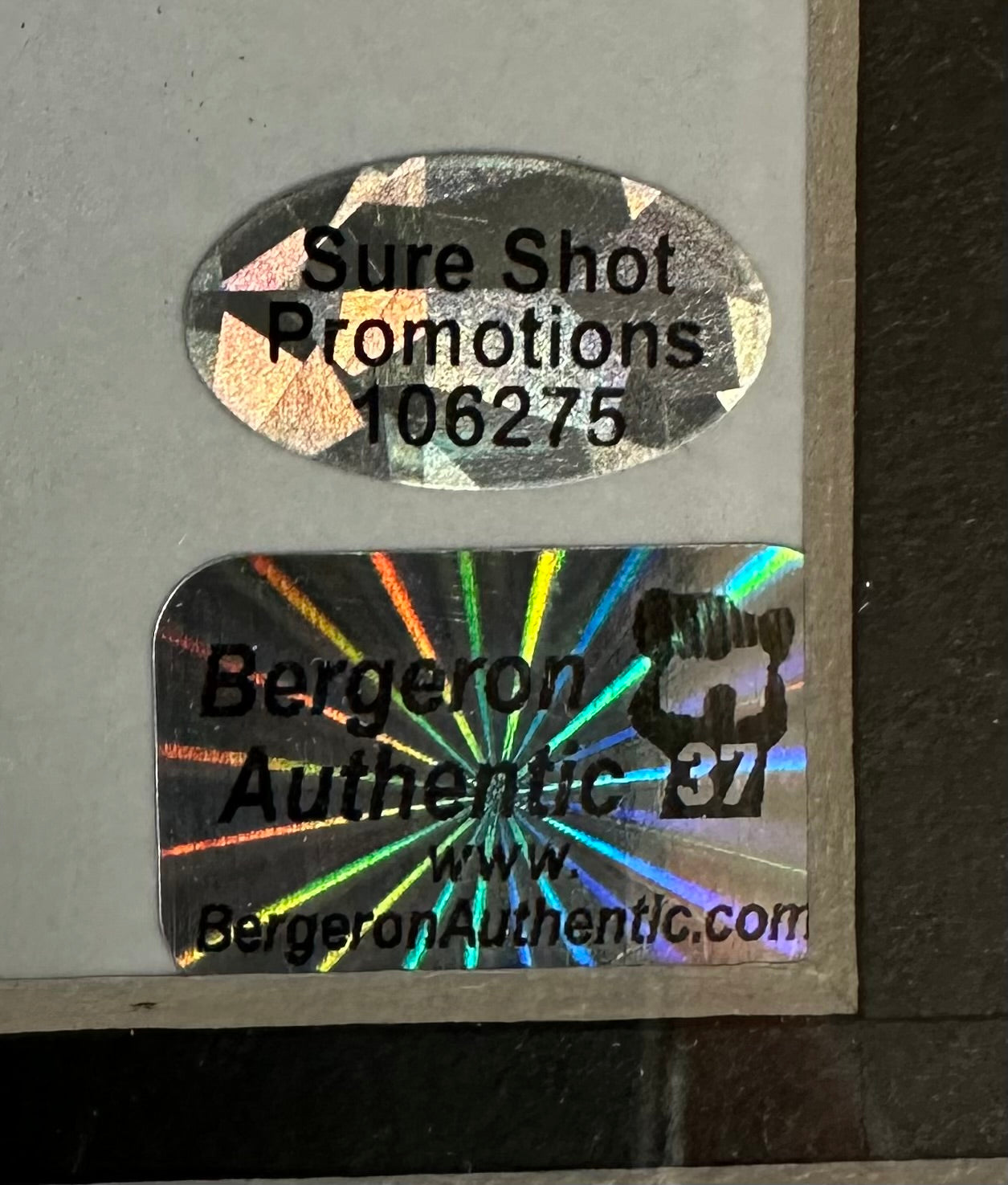 Boston Bruins Patrice Bergeron signed photo