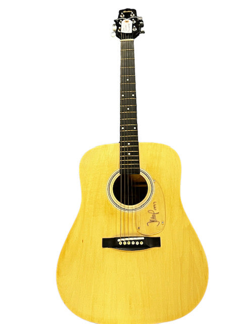 John Cougar Mellecamp Signed Guitar