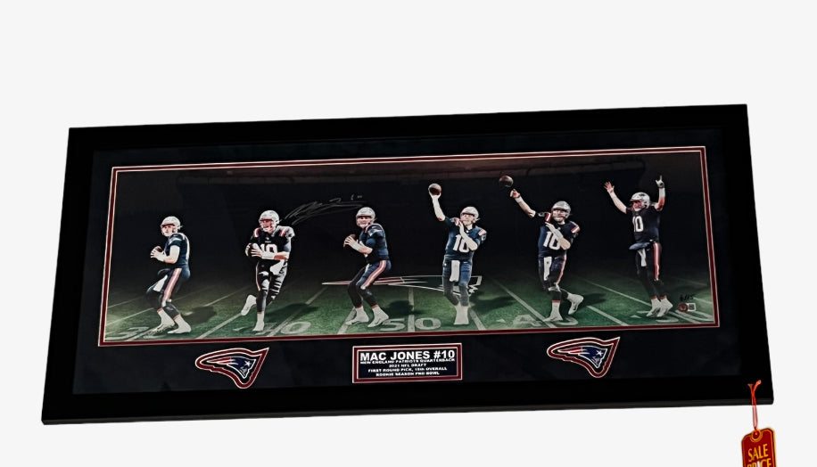 New England Patriots - QB Mac Jones Panoramic