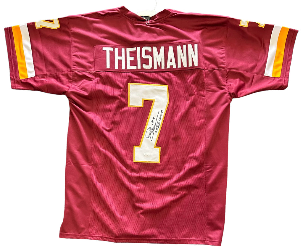 Washington (Commanders) - Joe Theismann Inscribed Football Jersey