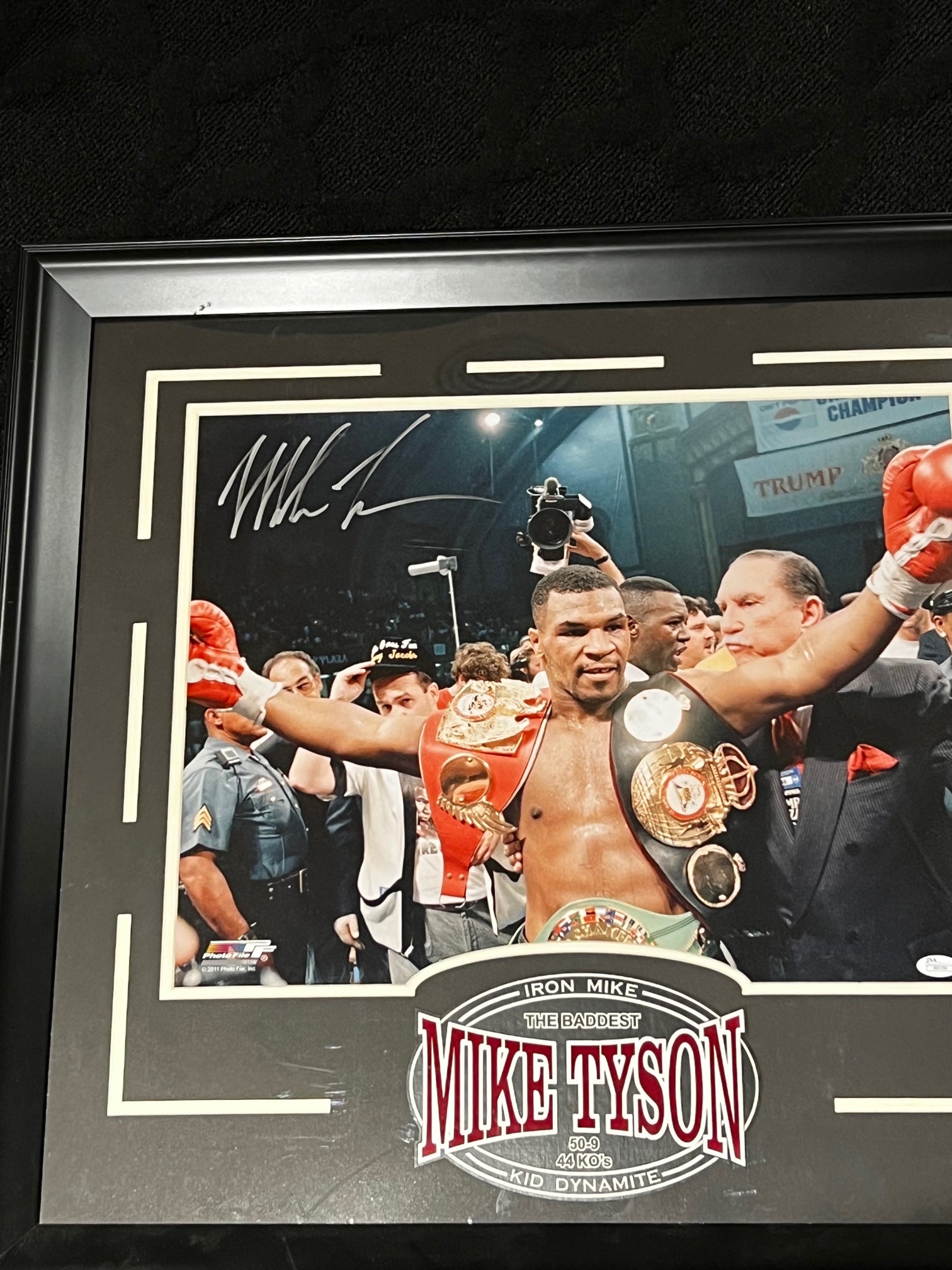 Mike Tyson Heavyweight Champion Autographed