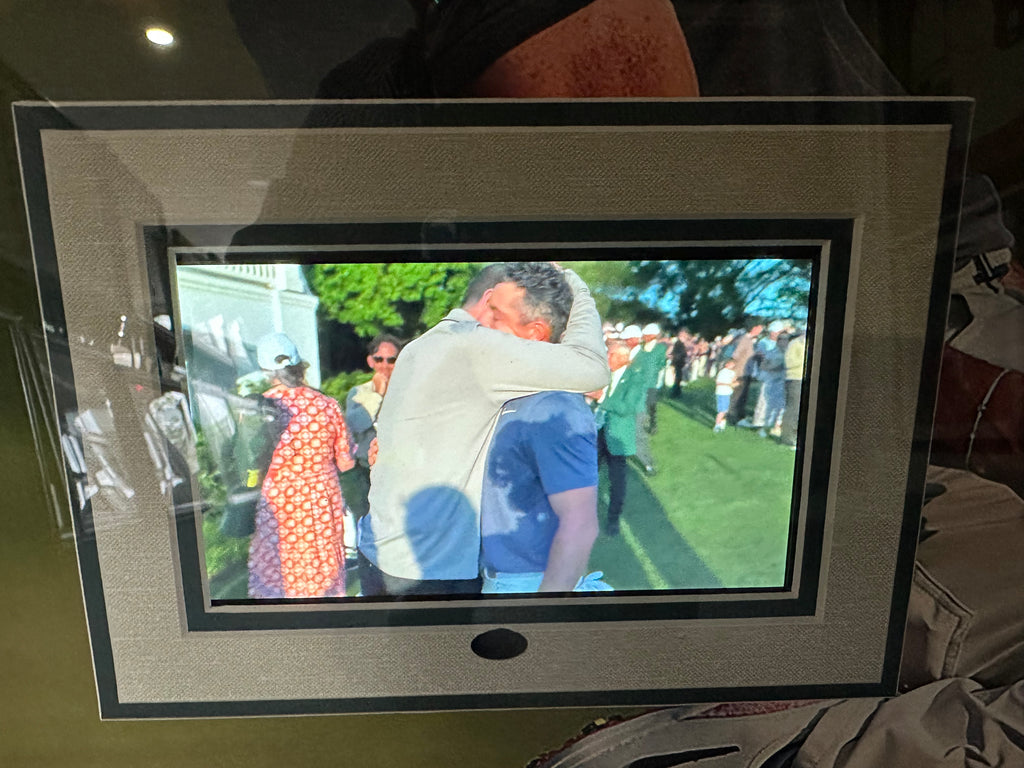 Rory McIlroy with video capturing 2025 Masters & Completes Grand Slam