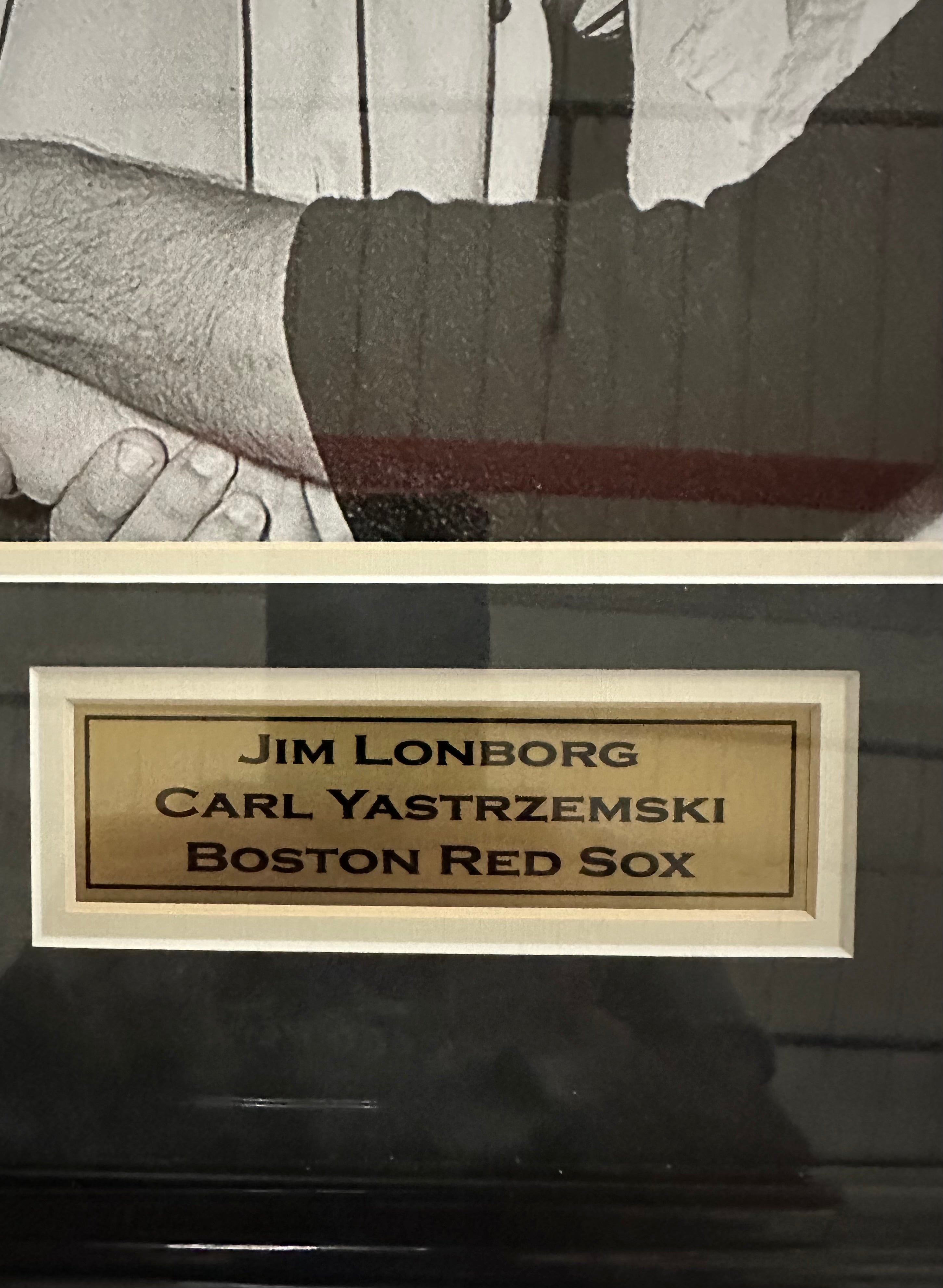 Boston Red Sox - Carl Yastrzemski & Jim Lonborg 16x20 Autographed w/Inscription