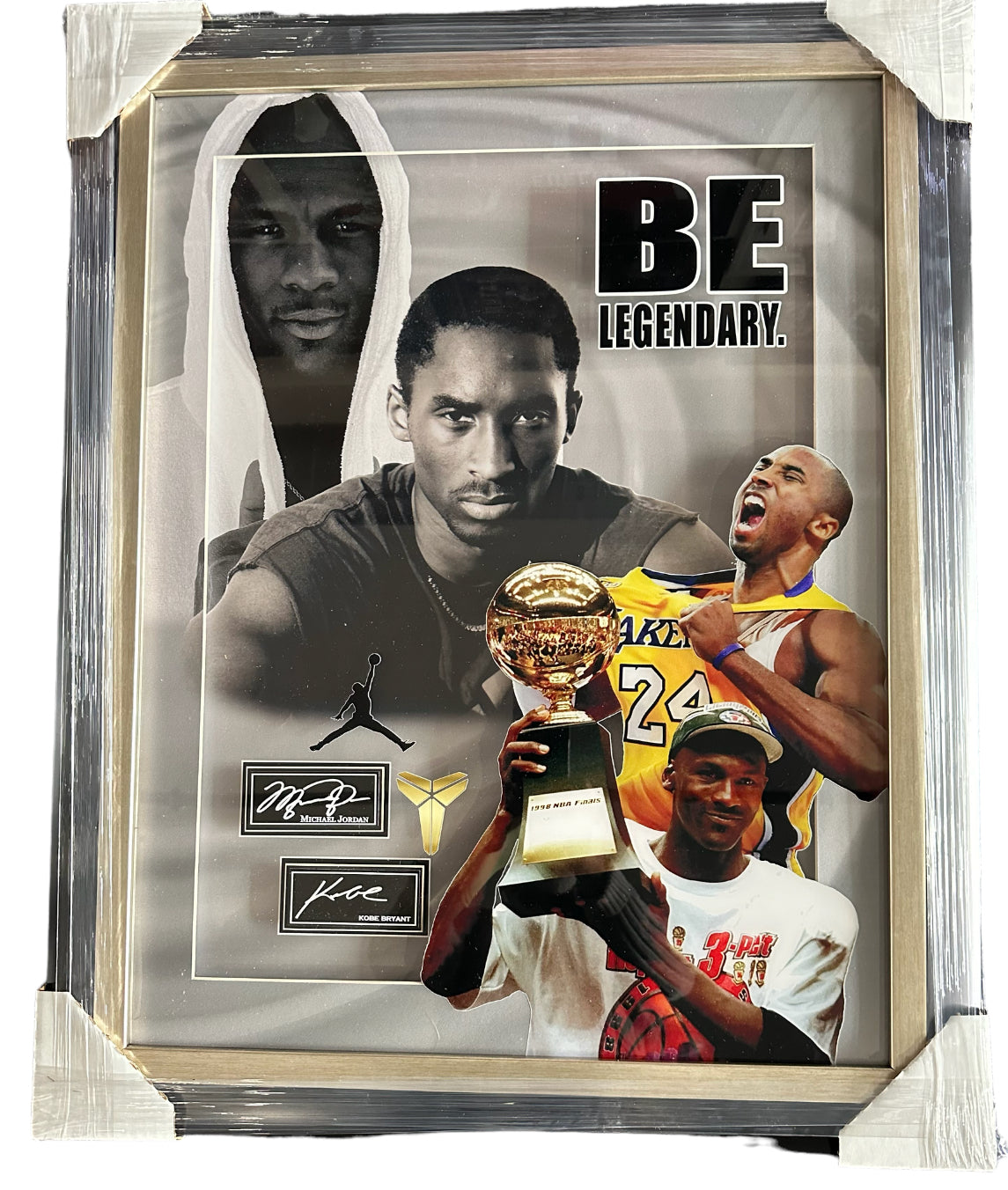 Michael Jordan & Kobe Bryant Legendary - Facsimile