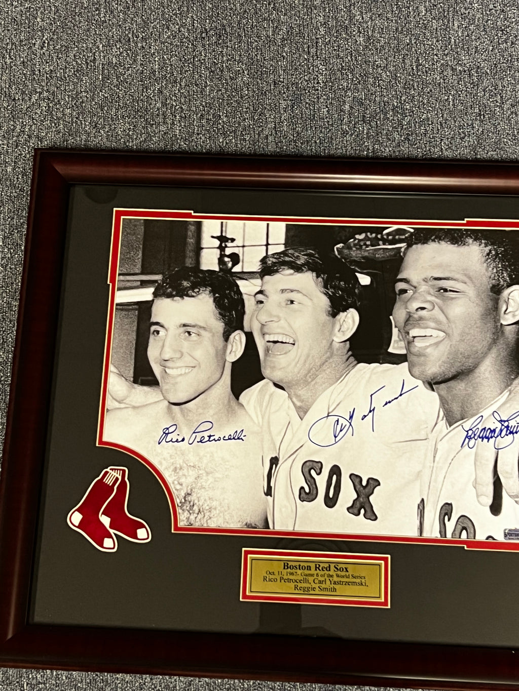 Boston Red Sox - Rico Petrocelli, Carl Yastrzemski and Reggie Smith