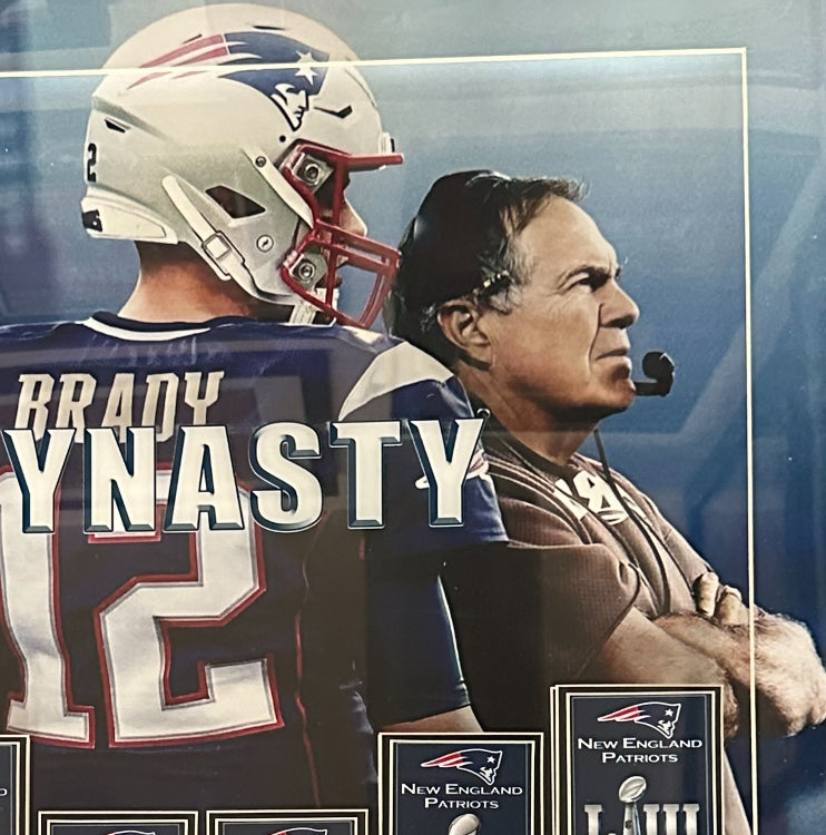 New England Patriots Dynasty - Replica 6X Super Bowl Champions Tickets