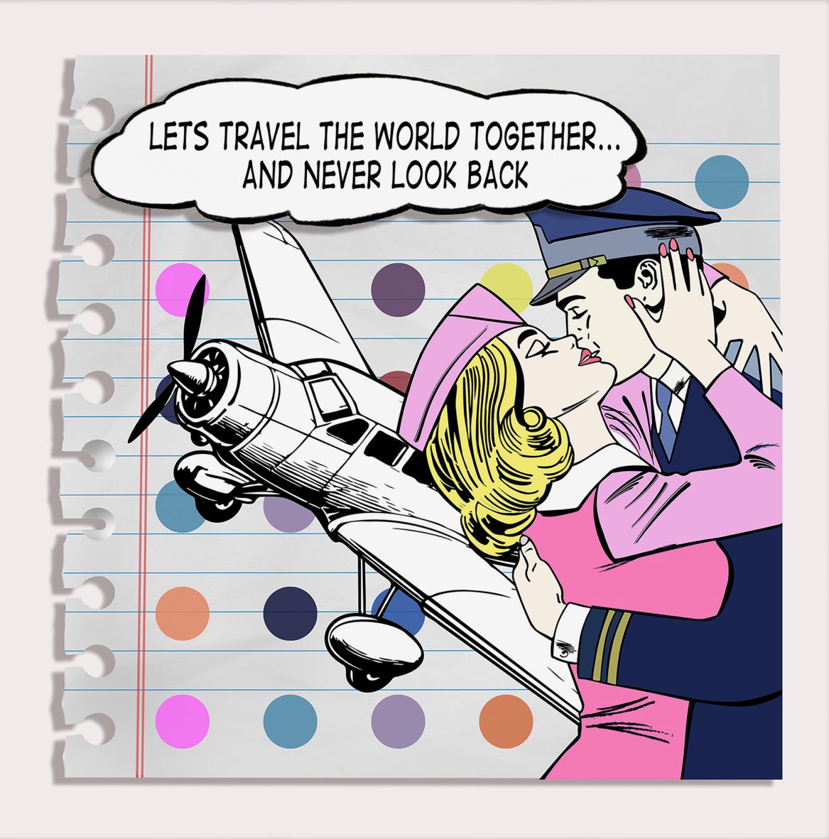 Pop Art For Women - 3D Shadow Box