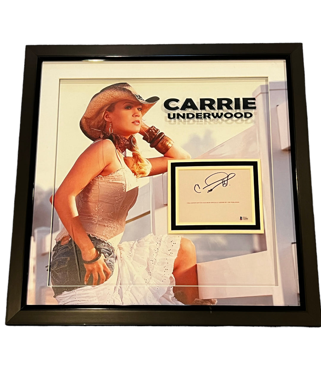 Carrie Underwood Autographed