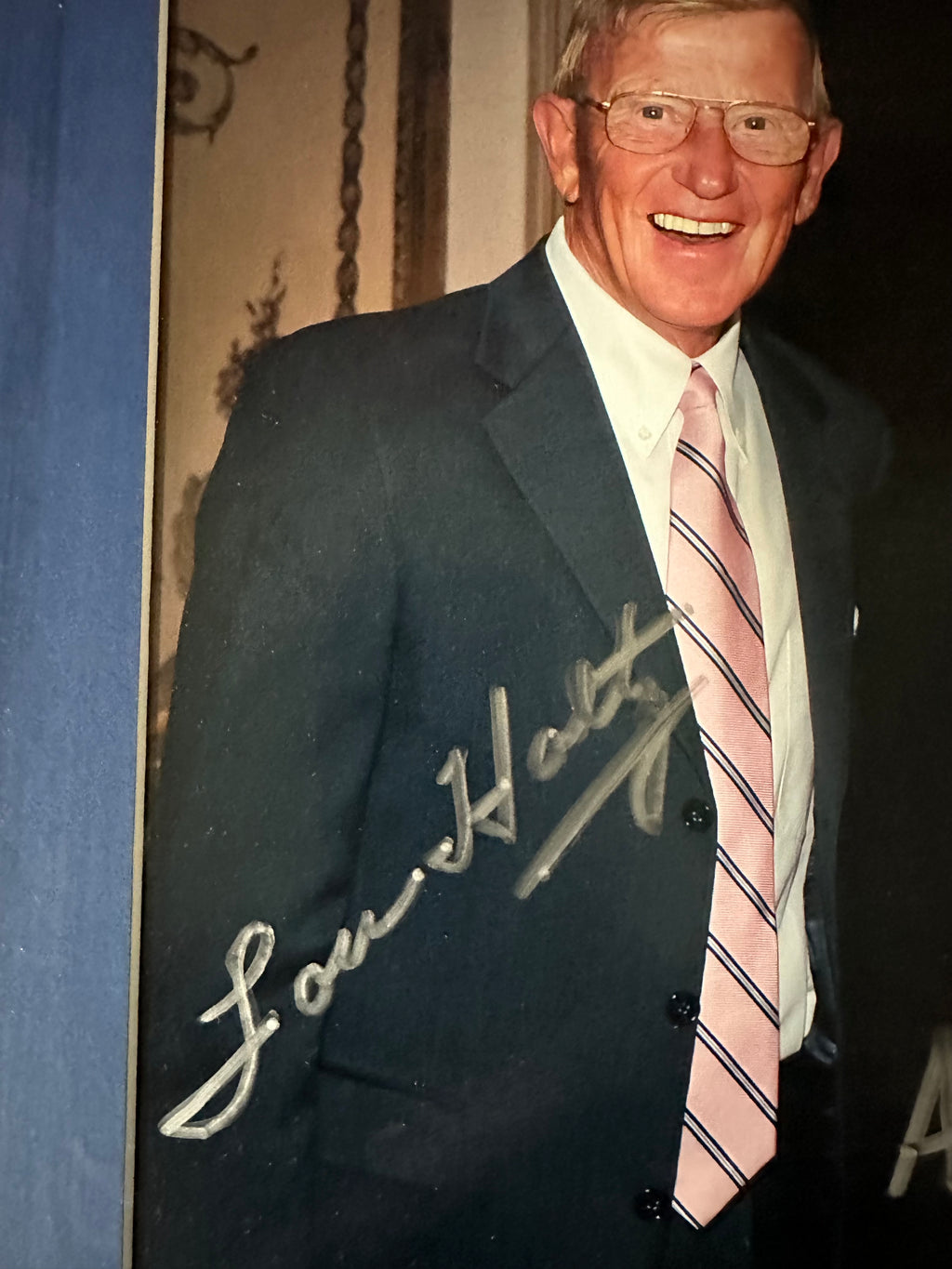 Notre Dame - Holtz, Parseghian & Kelly autographed