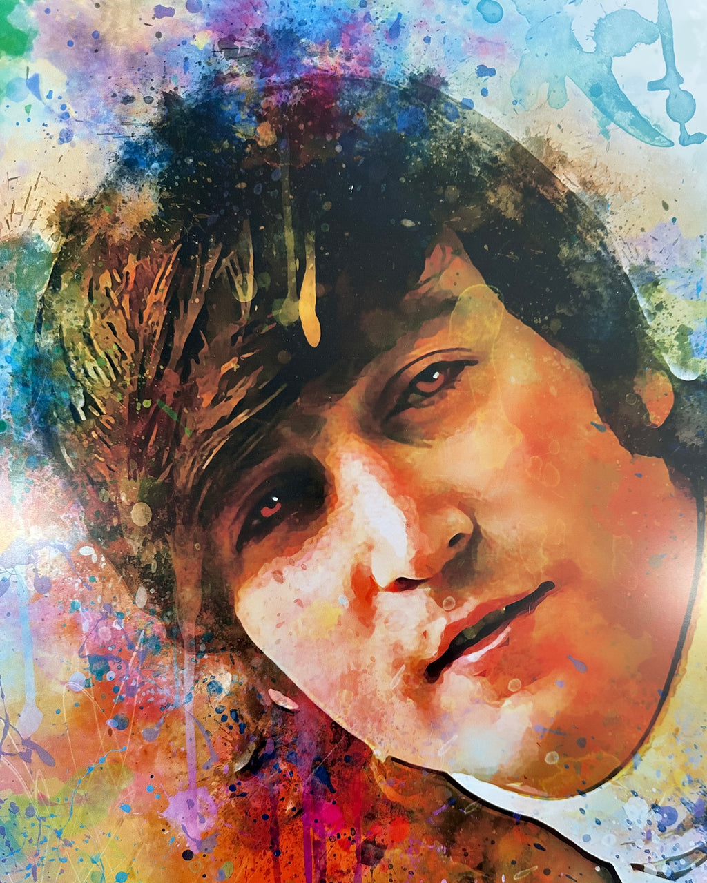 George Harrison Wall Art by Cherie Grampp (aka Shari)