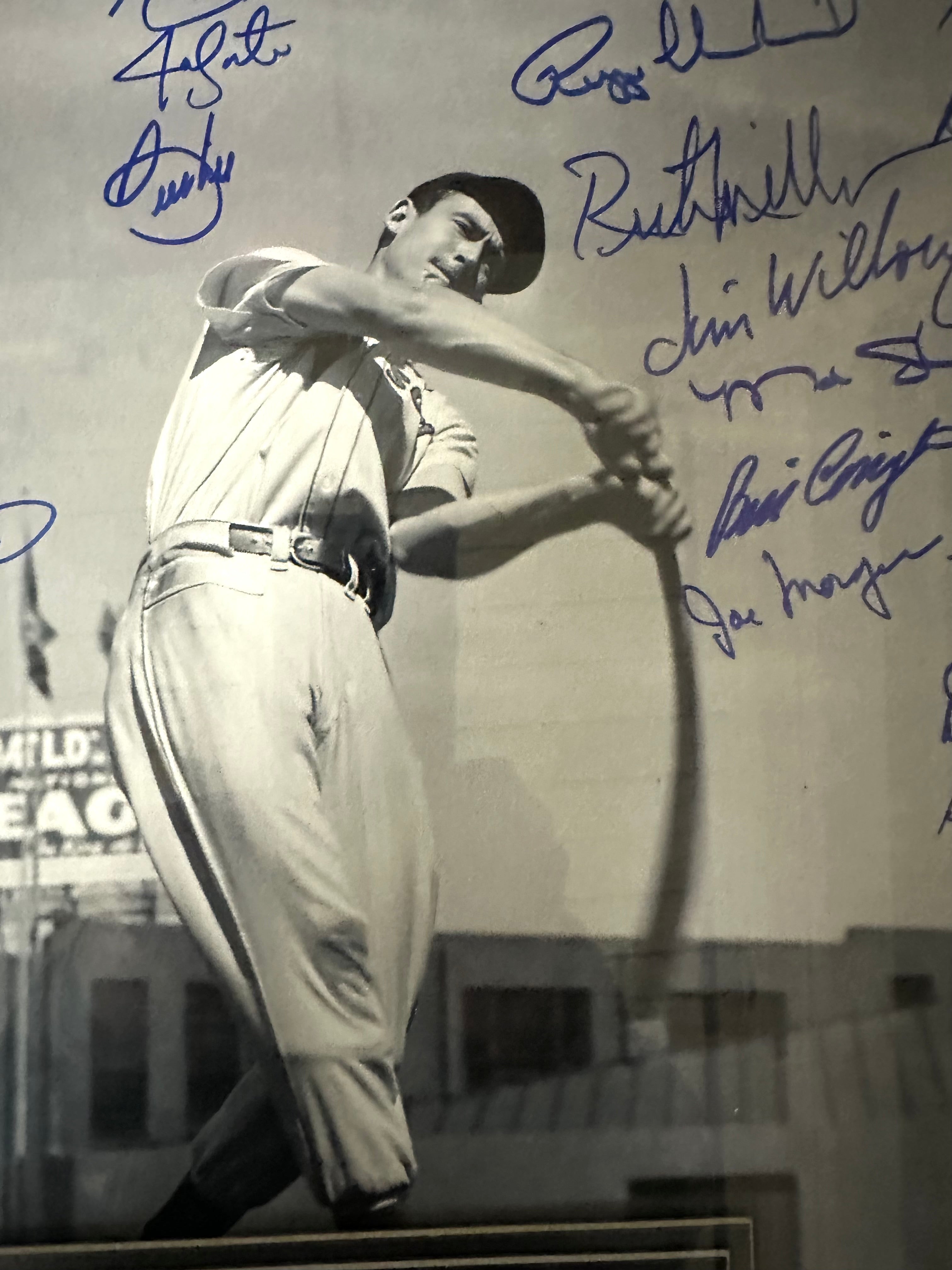 Boston Red Sox - Ted Williams Tribute with 40 autographs