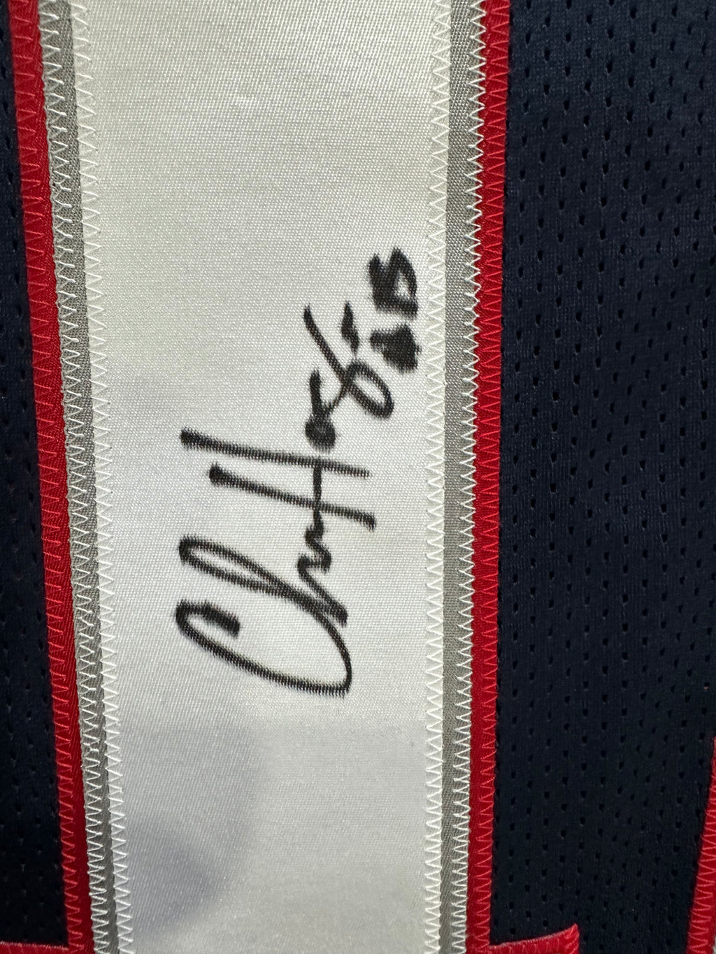 New England Patriots - Chris Hogan Autographed Football Jersey