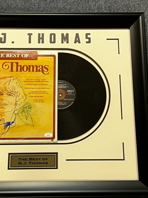 BJ Thomas Signed Album