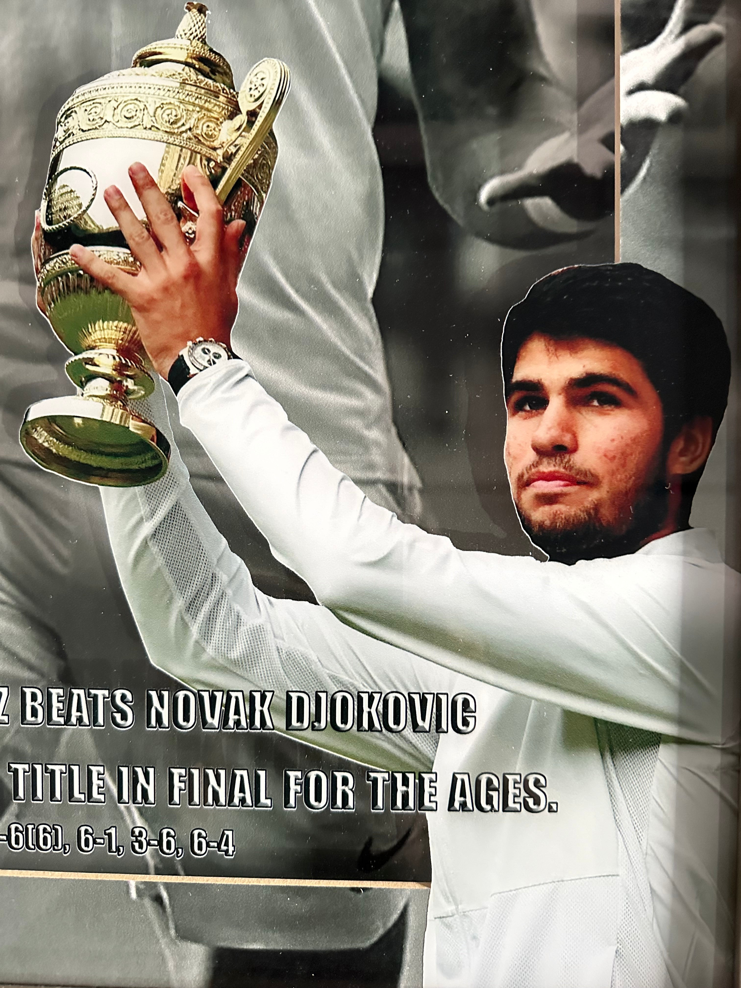 Carlos Alcaraz - The Champion Wimbledon