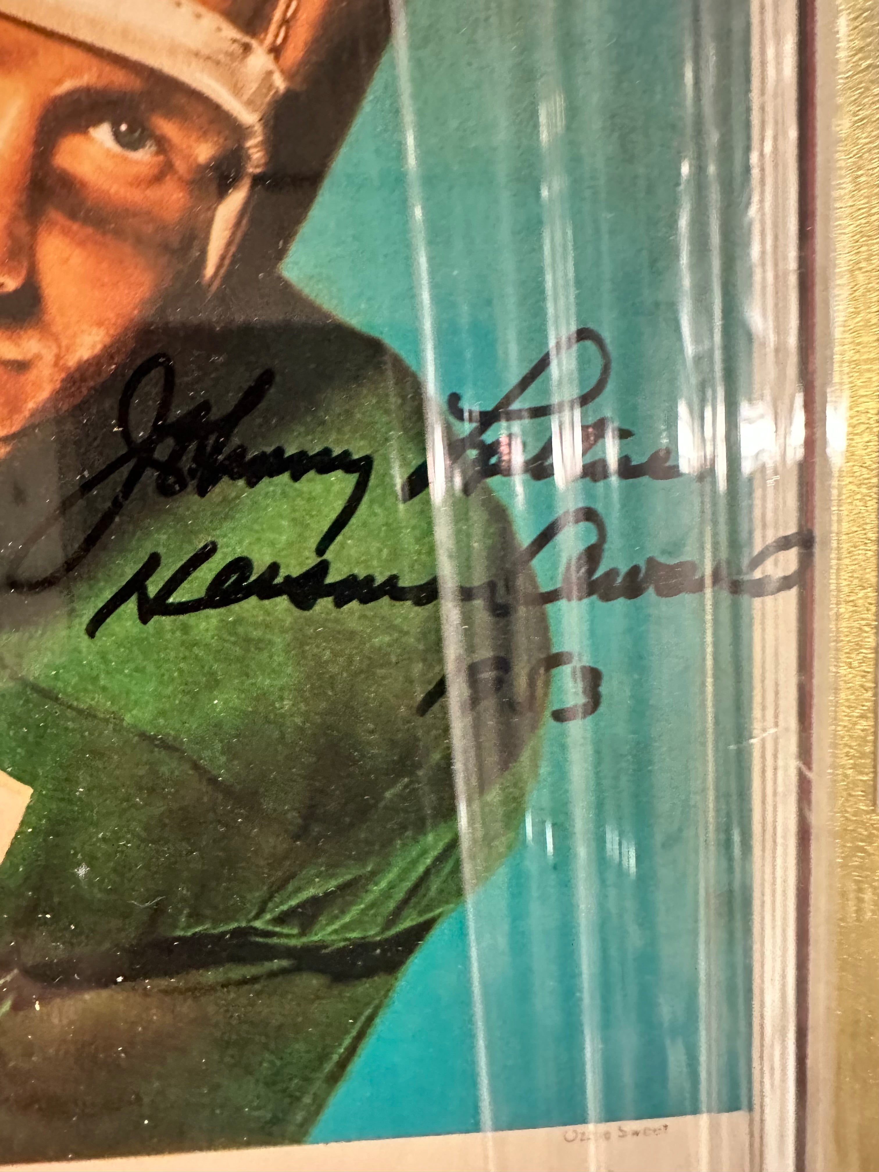 Notre Dame - Johnny Lattner Autographed Time Magazine