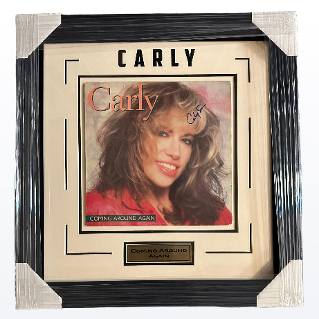 Carly Simon - "Coming Around Again" signed album