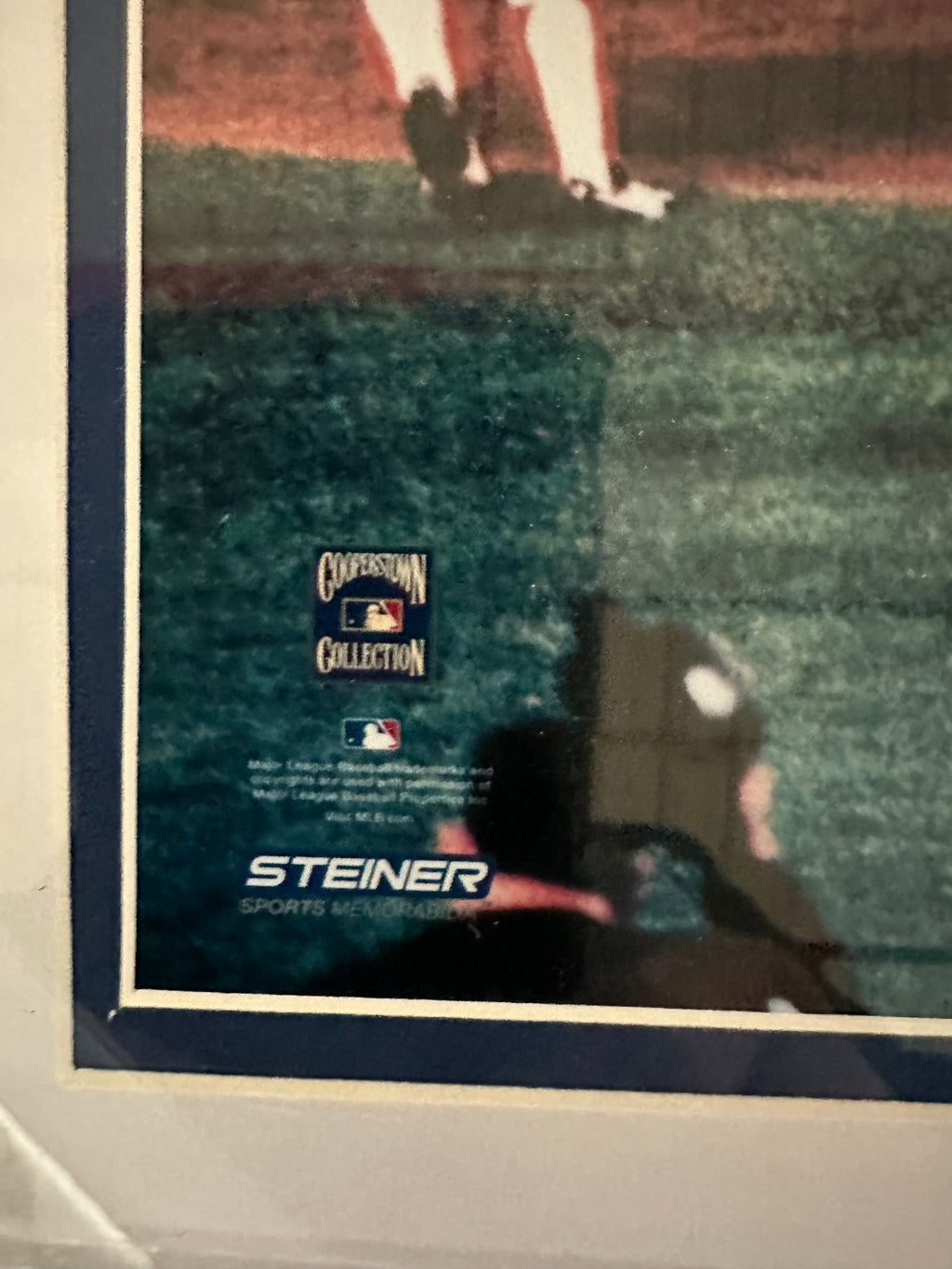 Bill Buckner & Mookie Wilson 8x10 Autographed