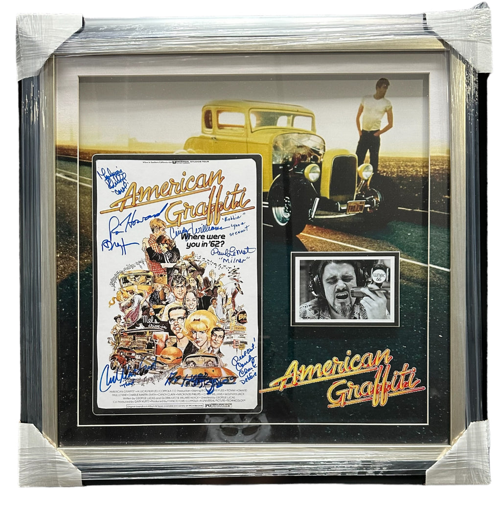 American Graffiti - Autographed (8 Cast Members)