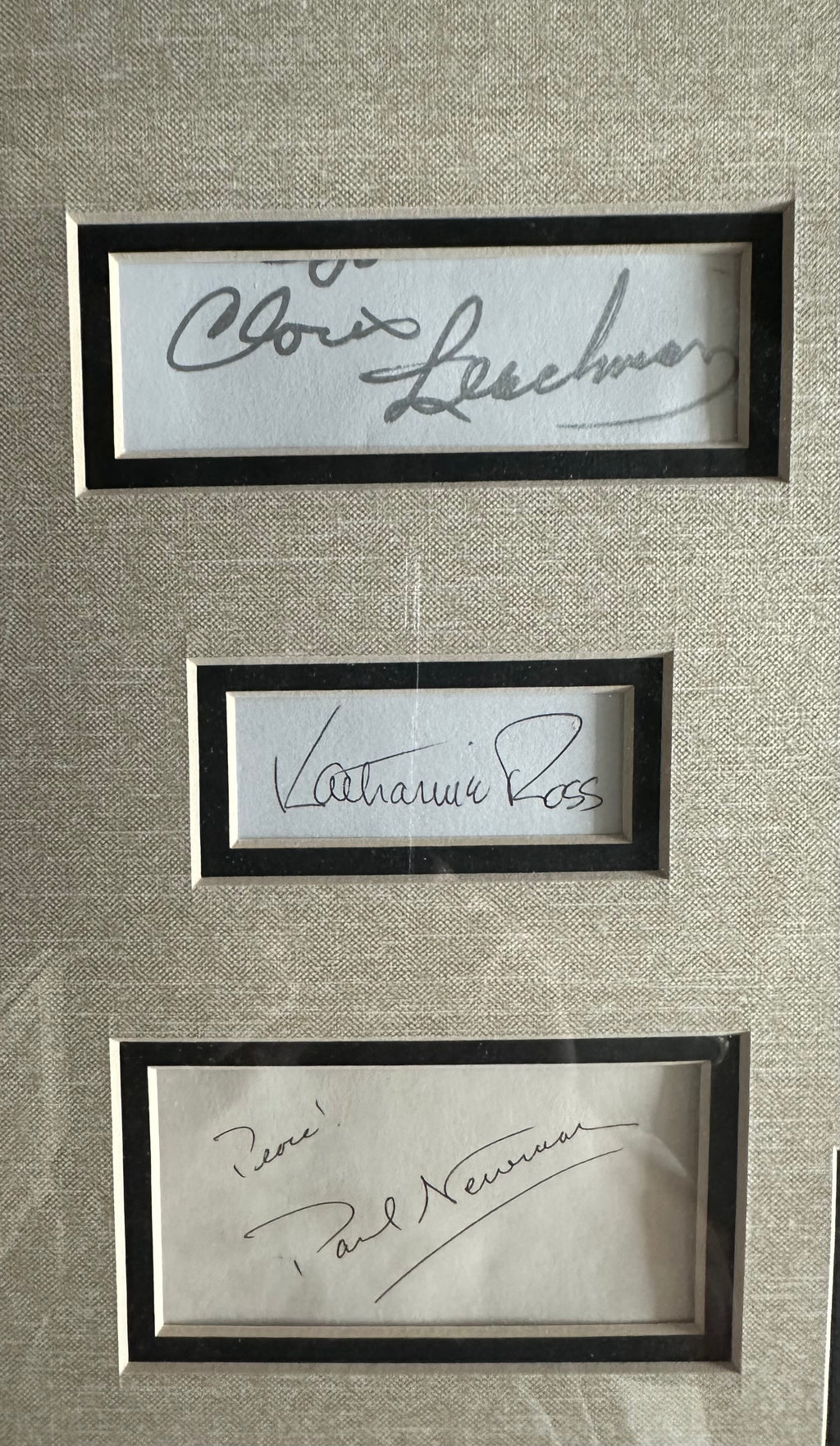 Butch Cassidy and the Sundance Kid - Cast Autographed