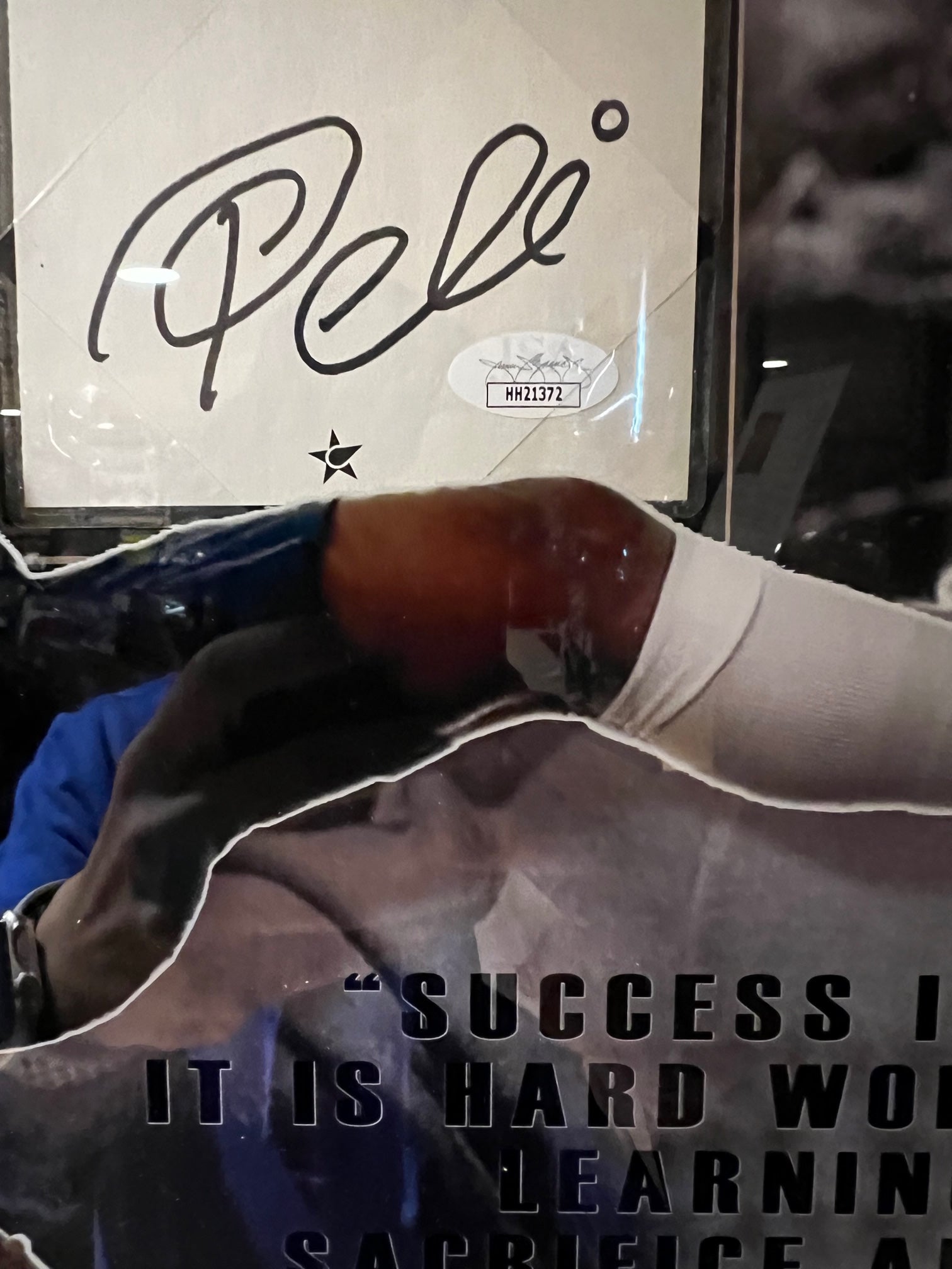 Pele Autographed