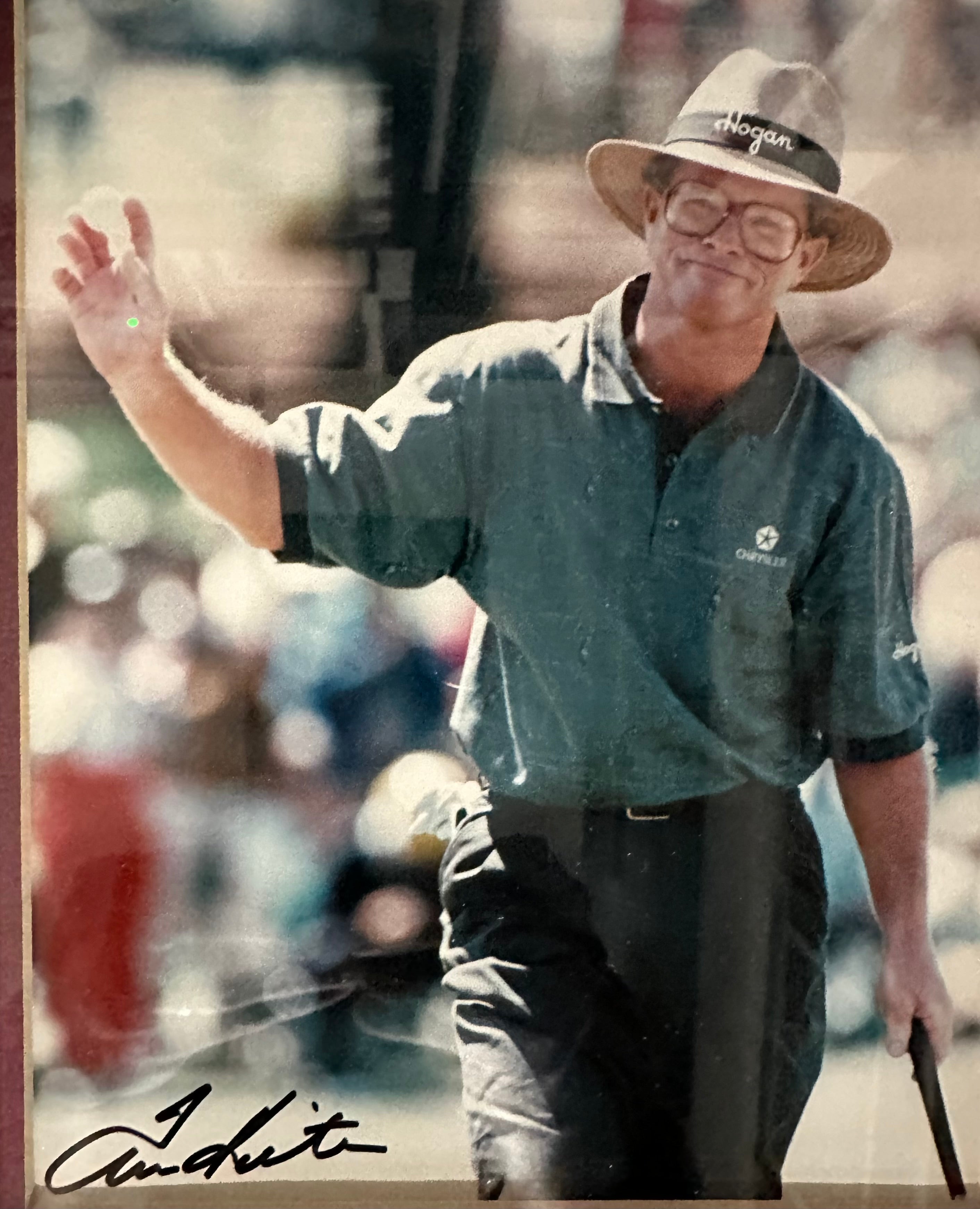 Tom Kite 1997 US Ryder Cup Captain Autographed