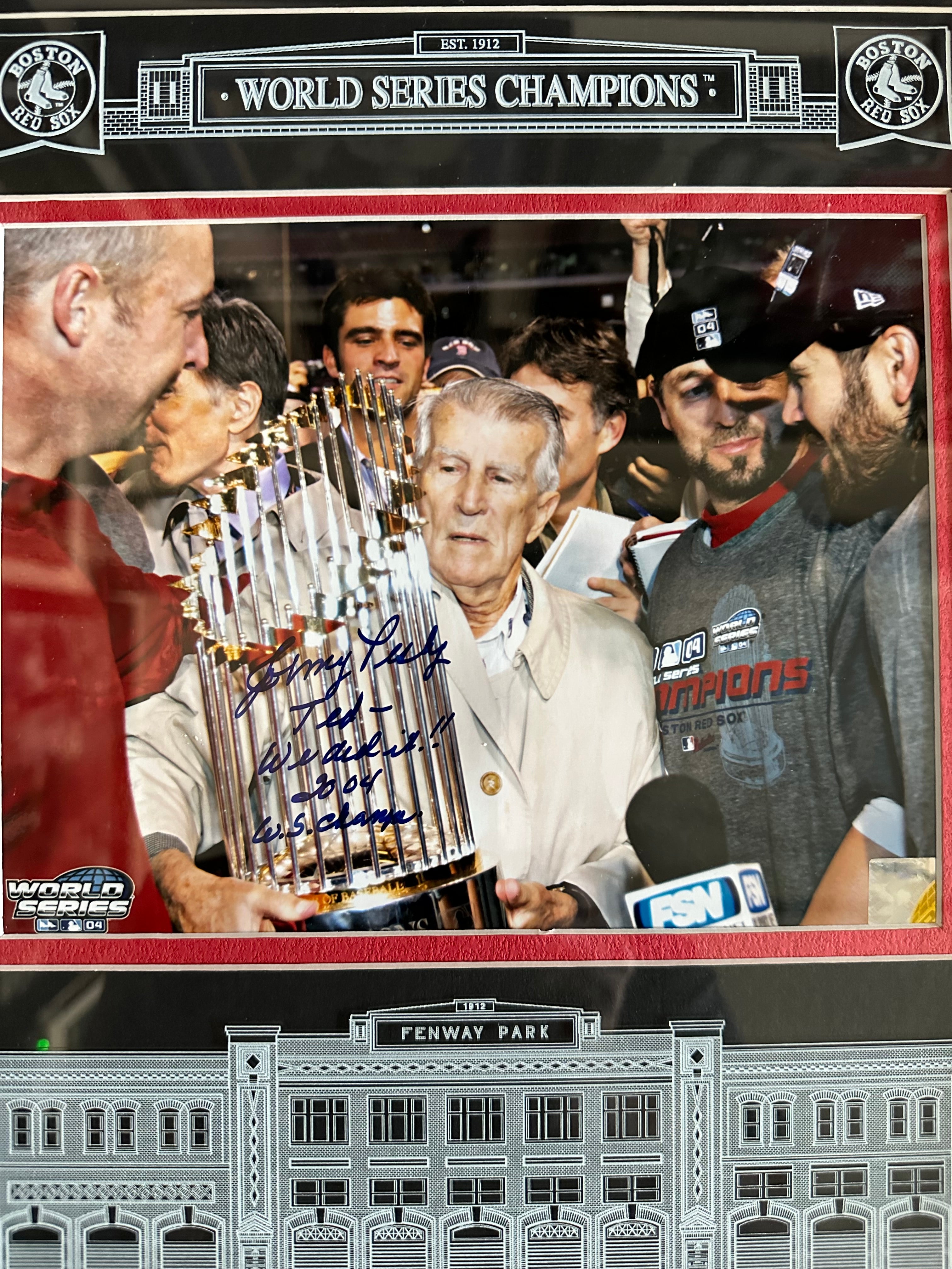 Ted Williams & Johnny Pesky - World Series Autographed (2)