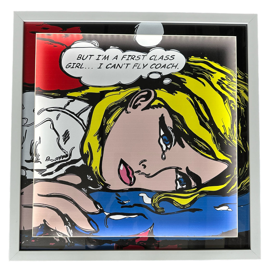 Pop Art For Women - 3D Shadow Box with LED lighting